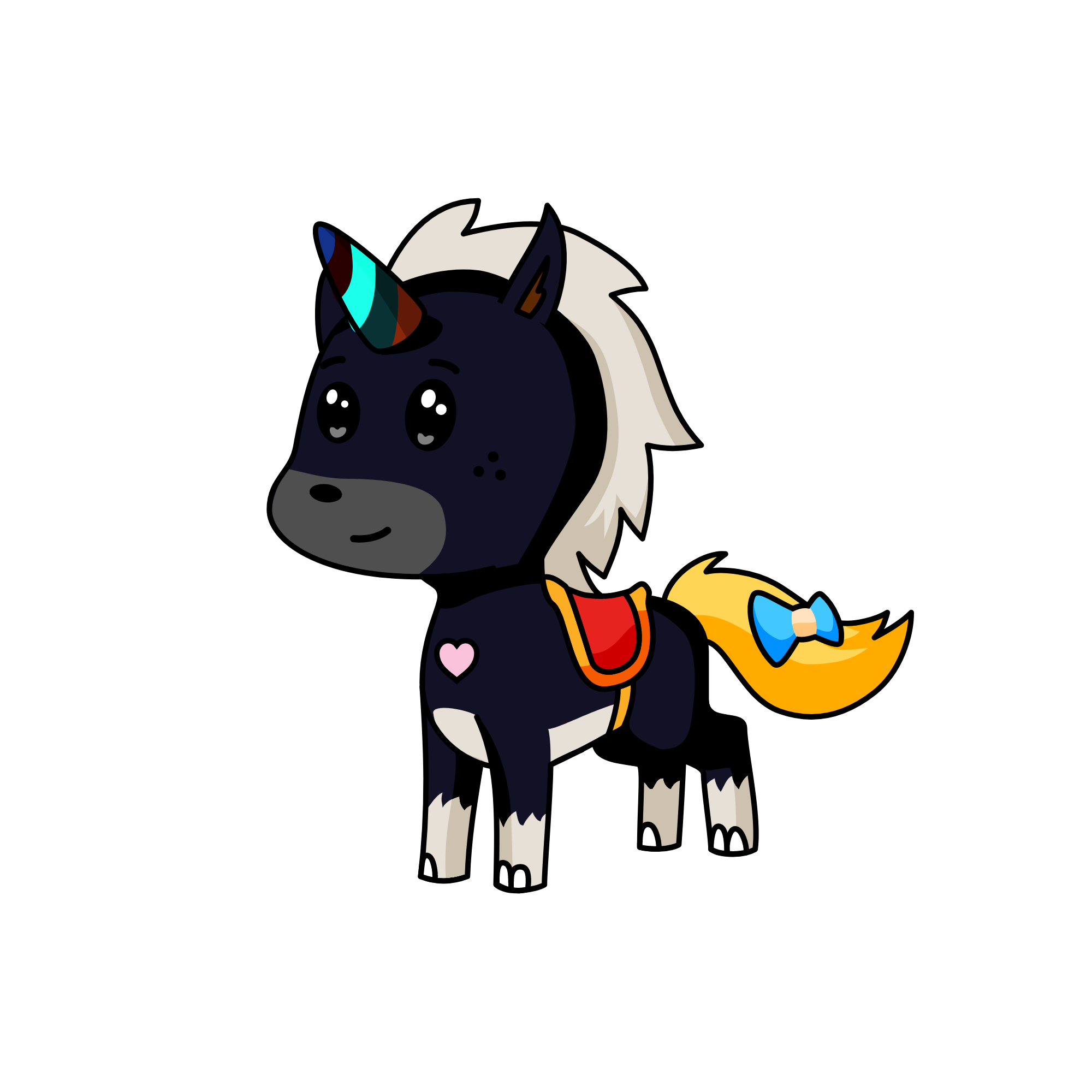 unocorn cute, the unicorn