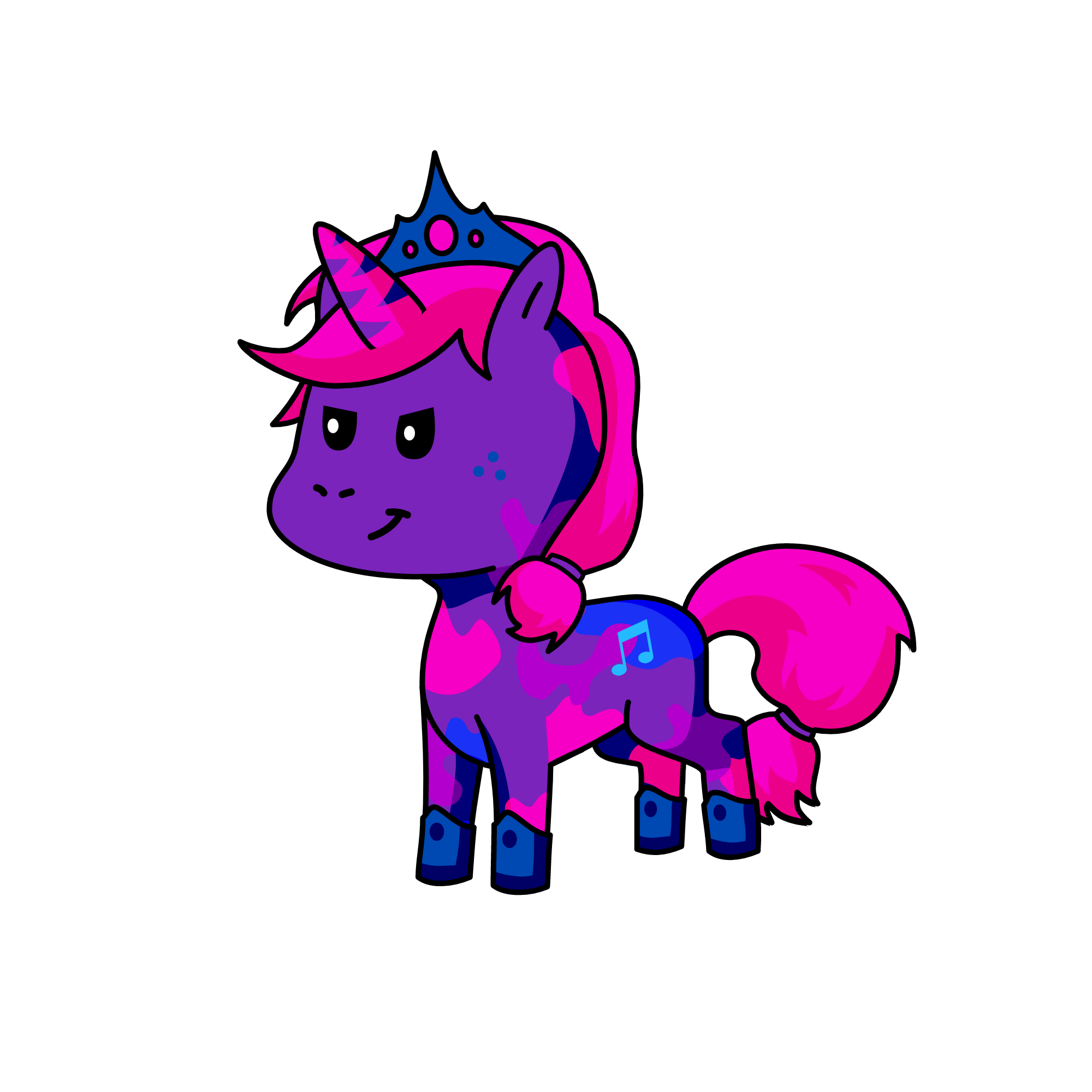 Woah, the unicorn