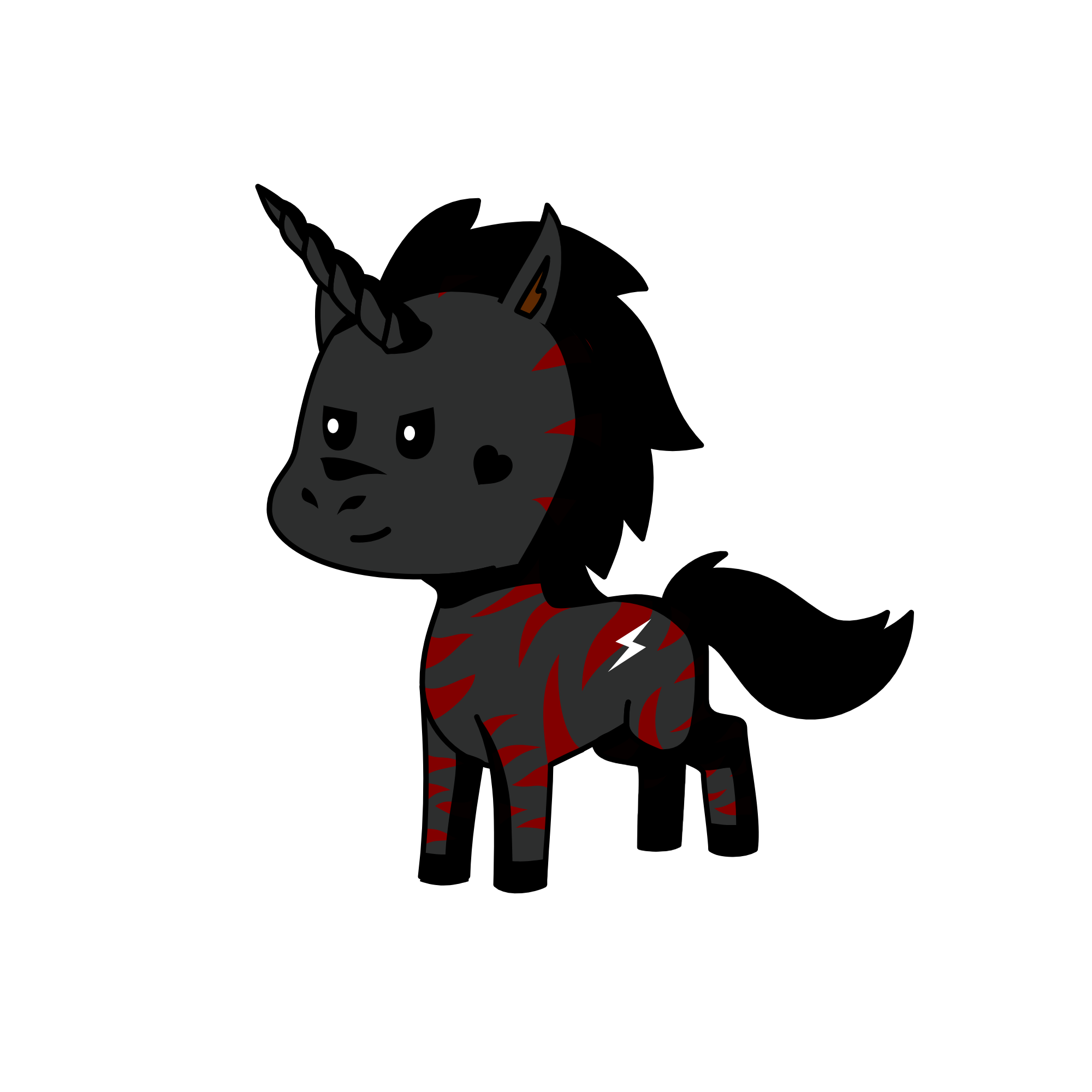 Midnight, the unicorn