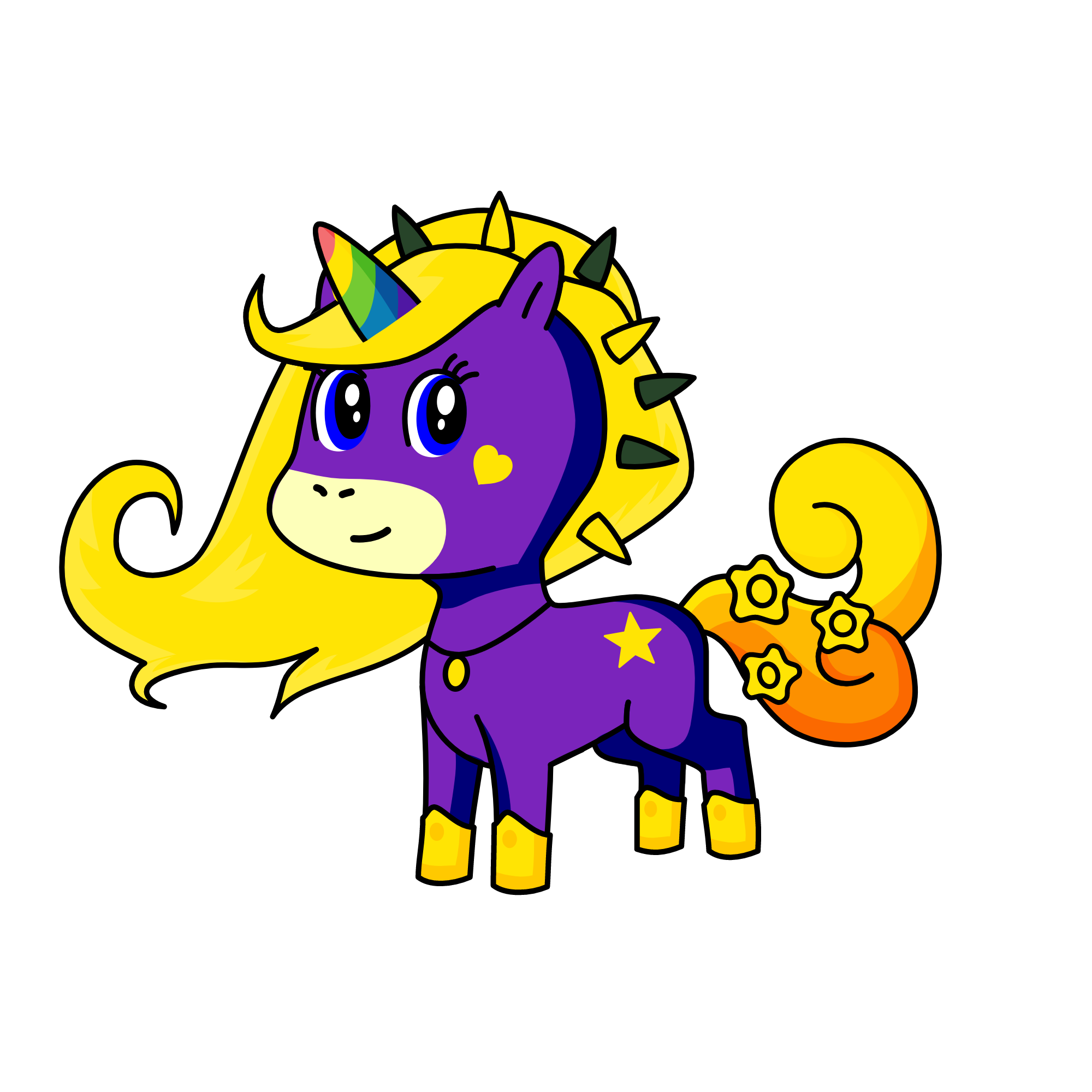 Luna, the unicorn