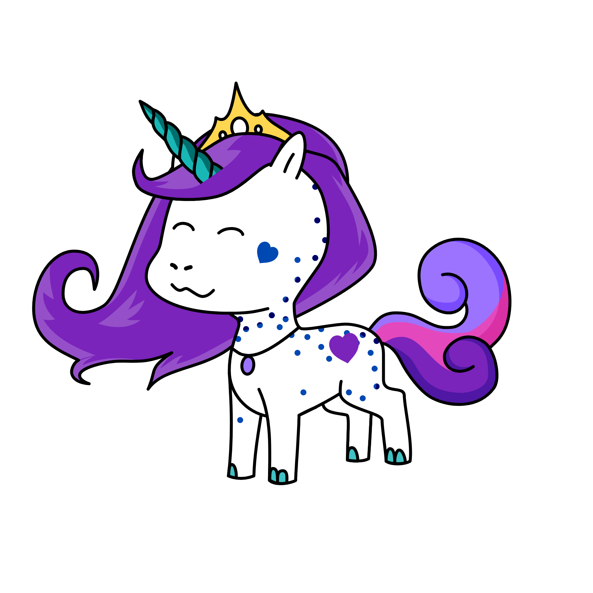 moon, the unicorn