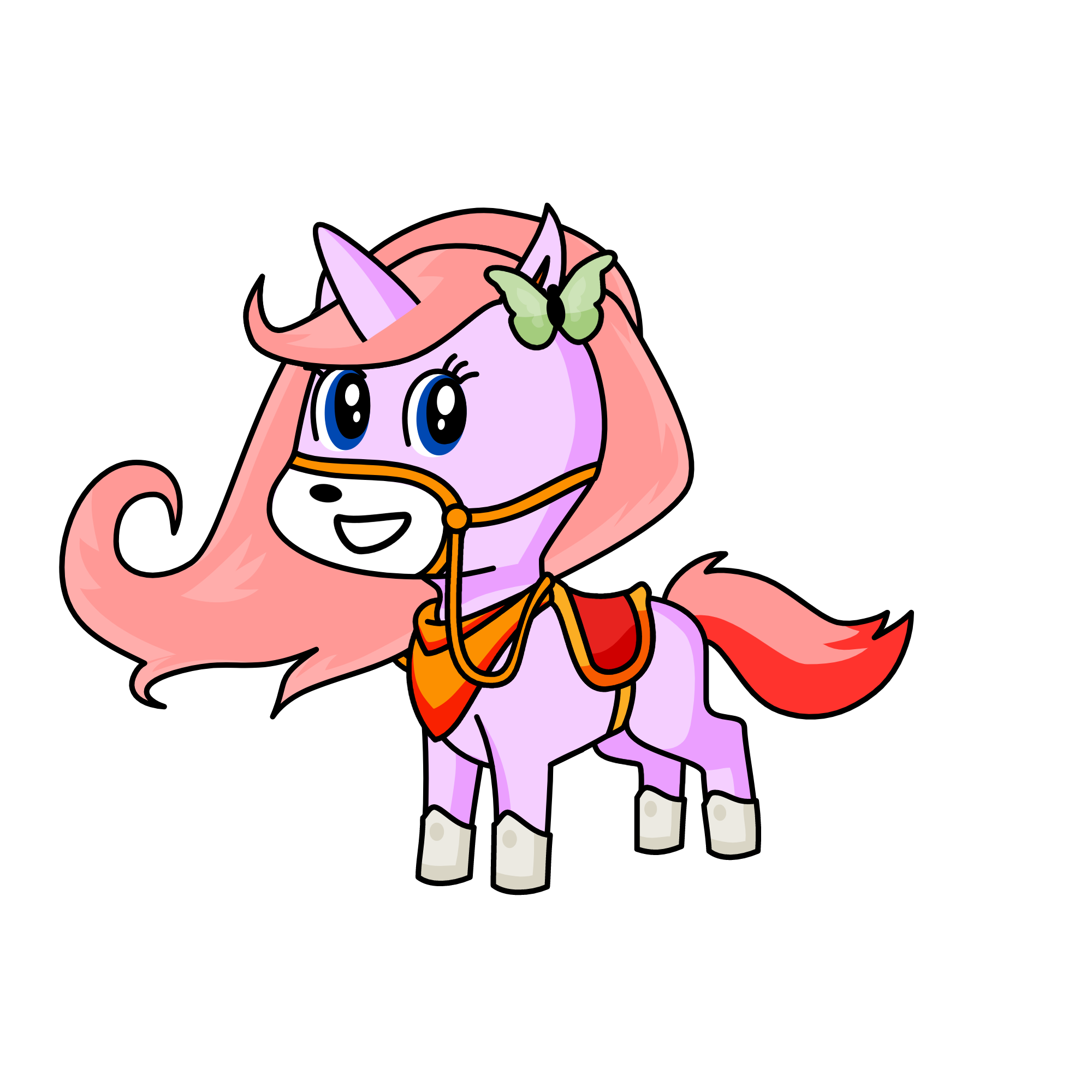 mia the unicorn , the unicorn