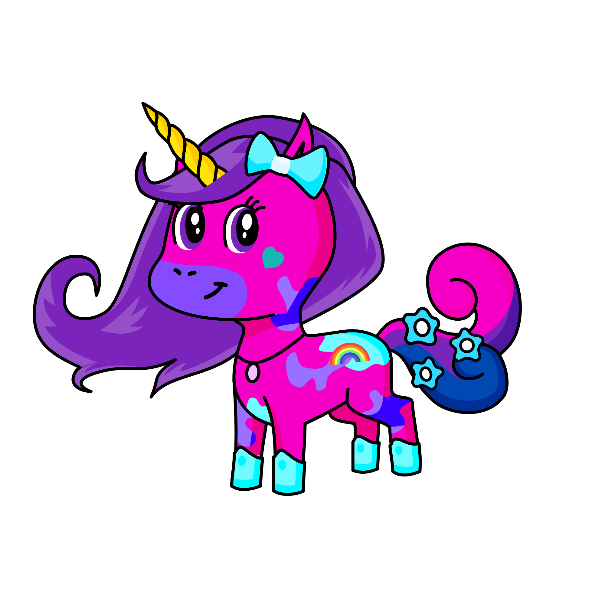 Brookie, the unicorn