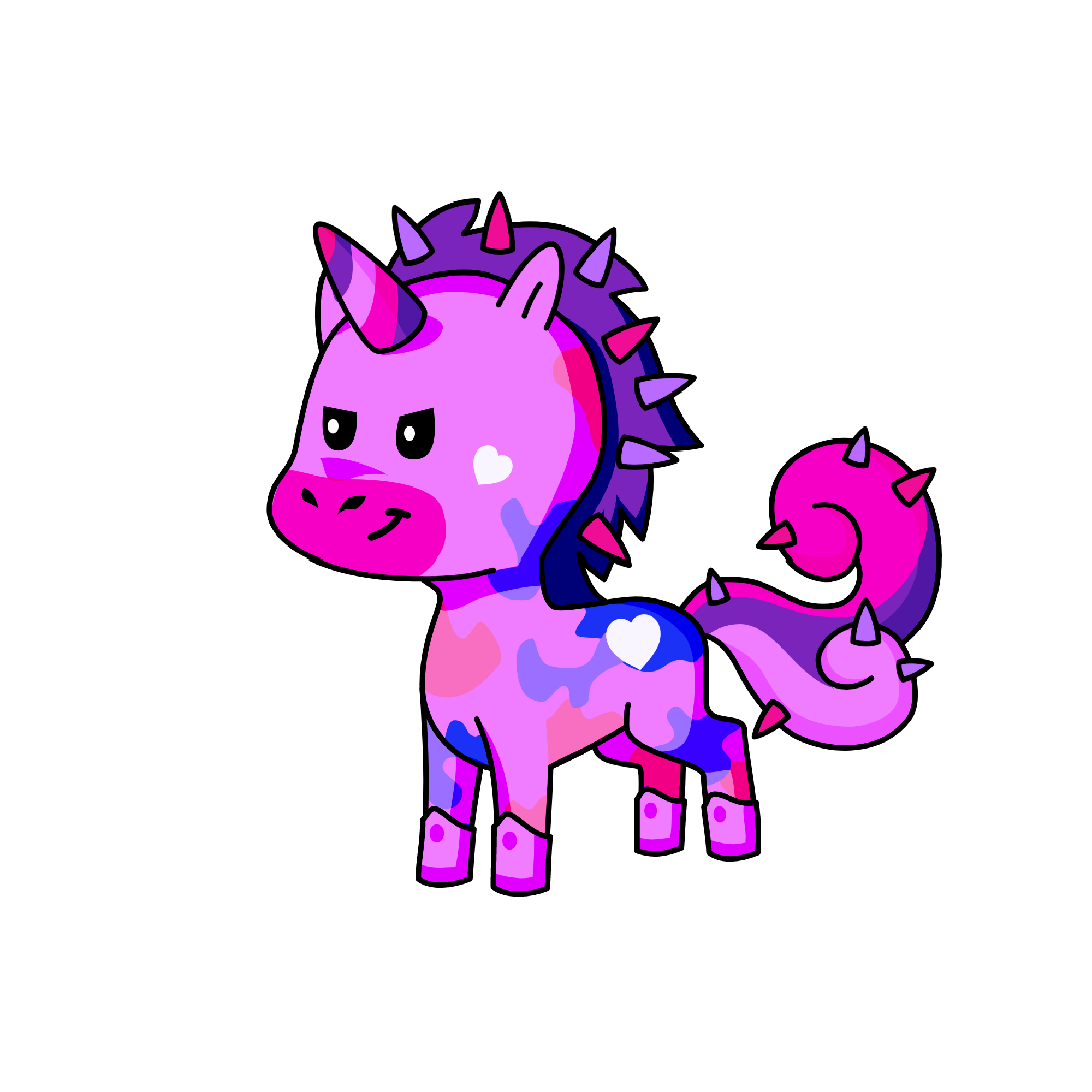 Sassy pants , the unicorn