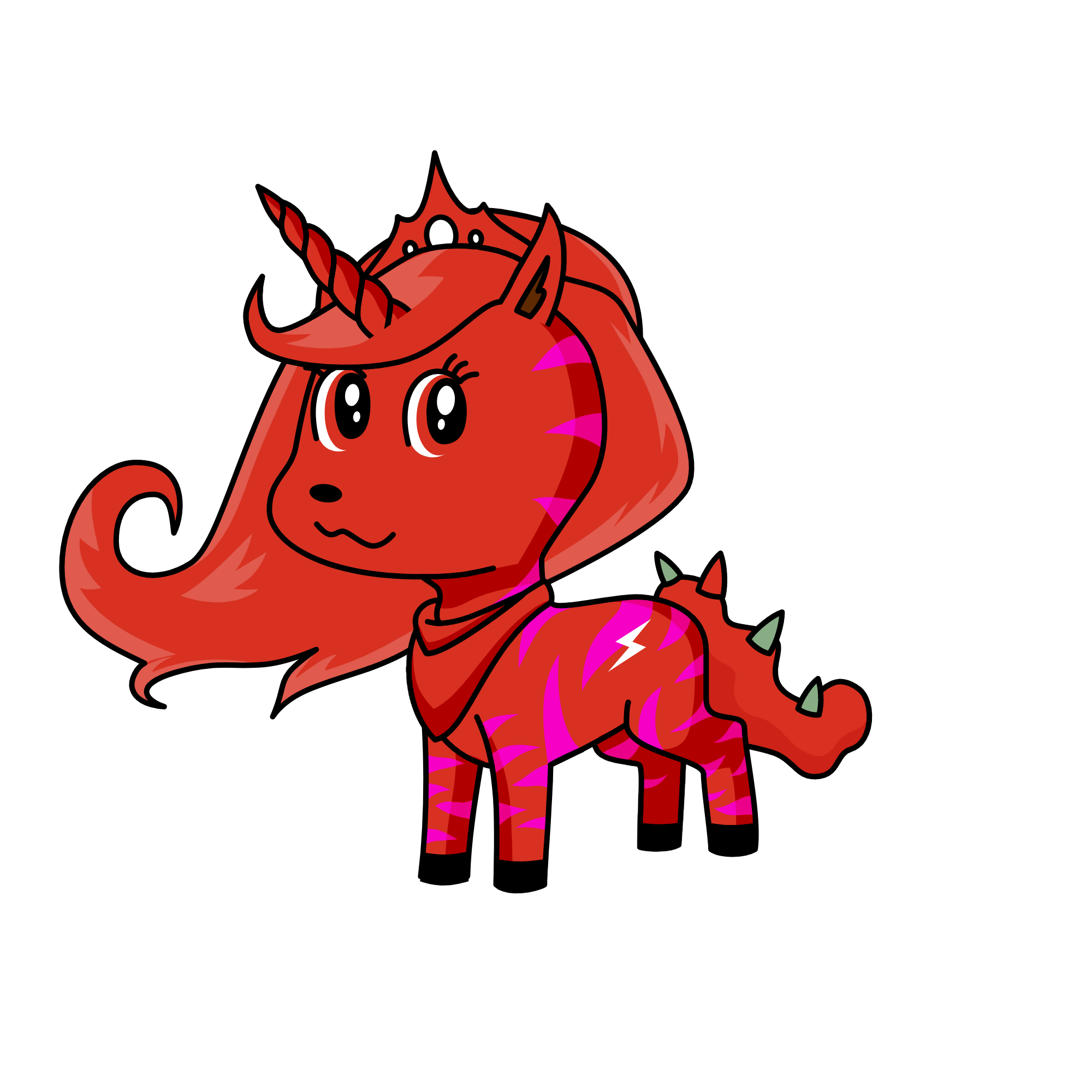 pinky pi, the unicorn