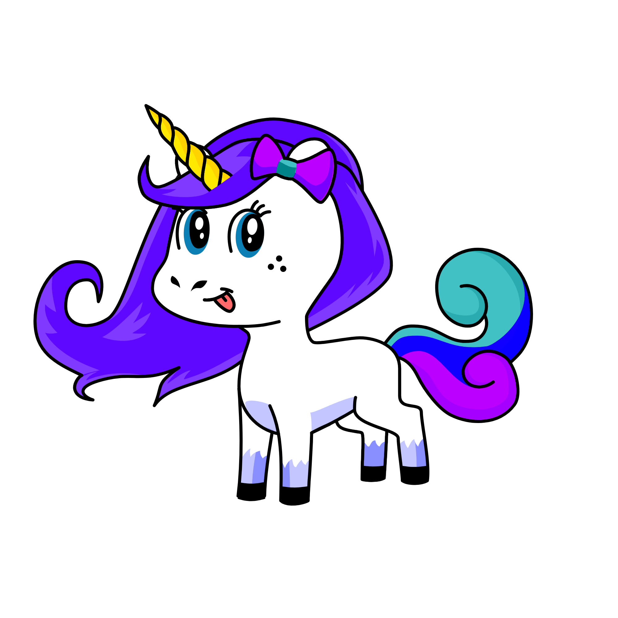 Diamond Sparkles, the unicorn