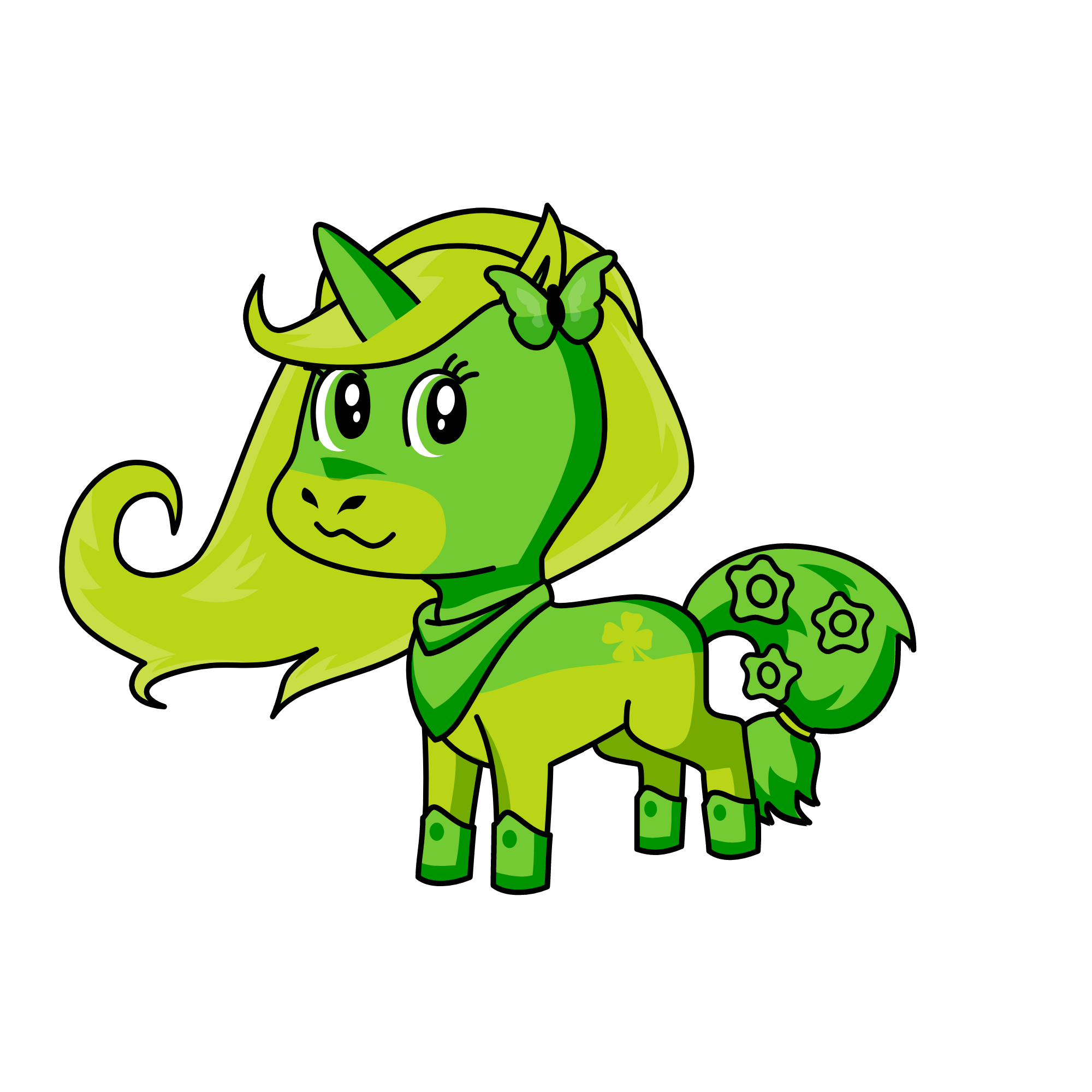 lucky, the unicorn