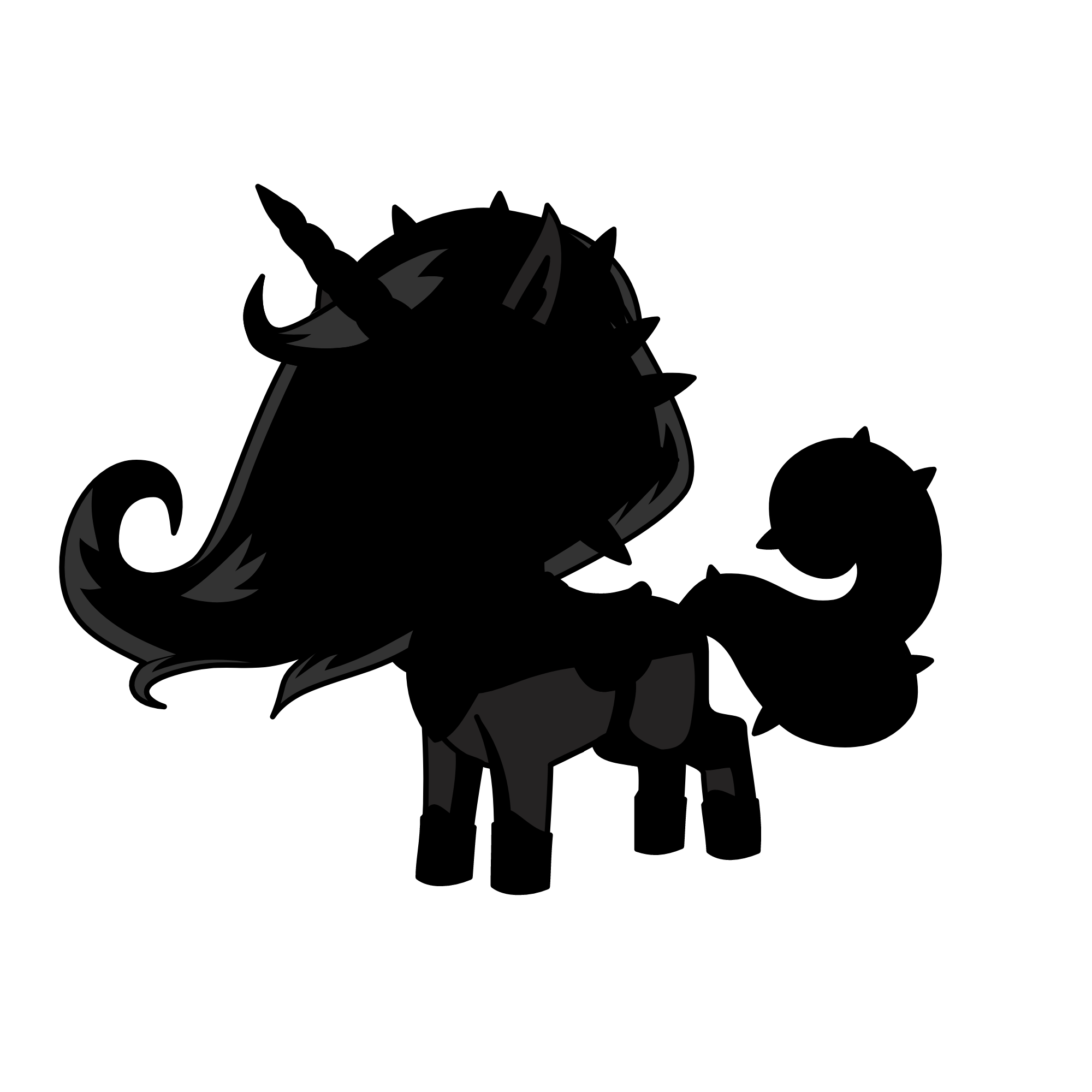 -=[]\;',./, the unicorn