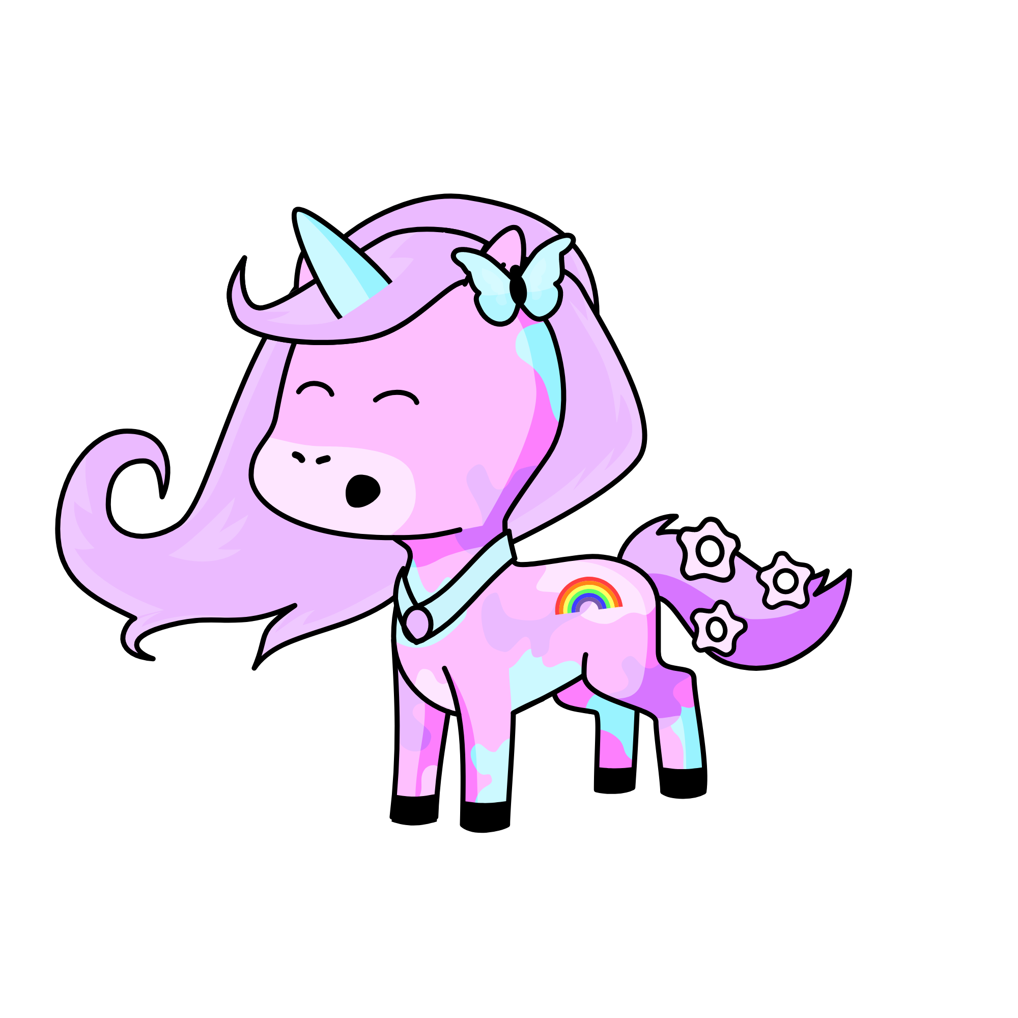 dreamy, the unicorn