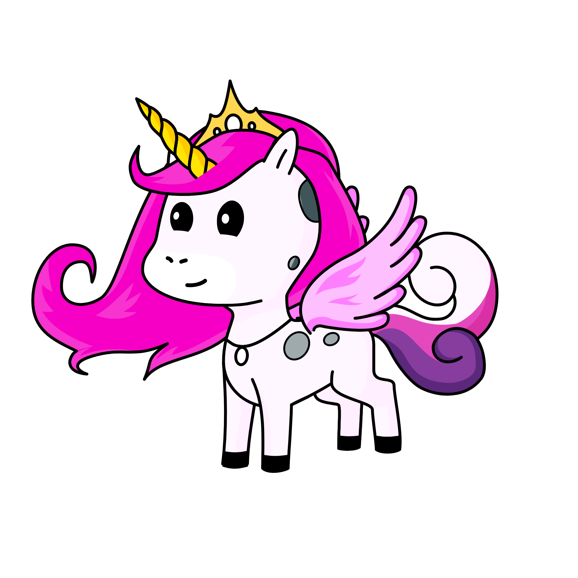 Snowy, the unicorn