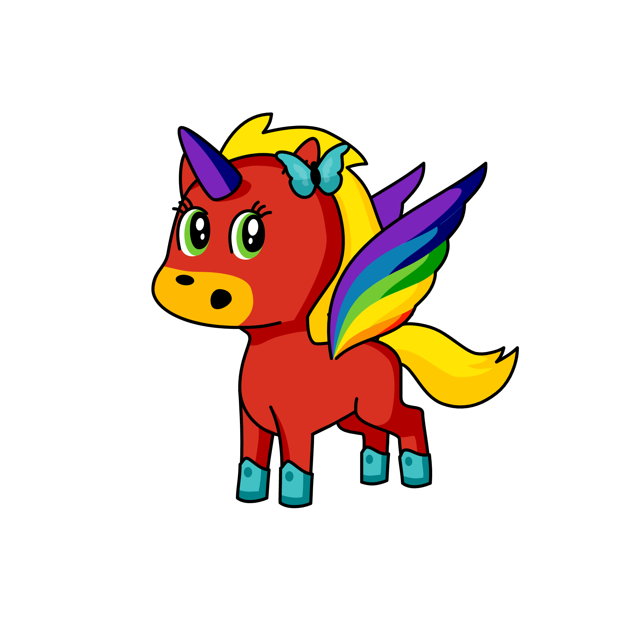 Perry, the unicorn