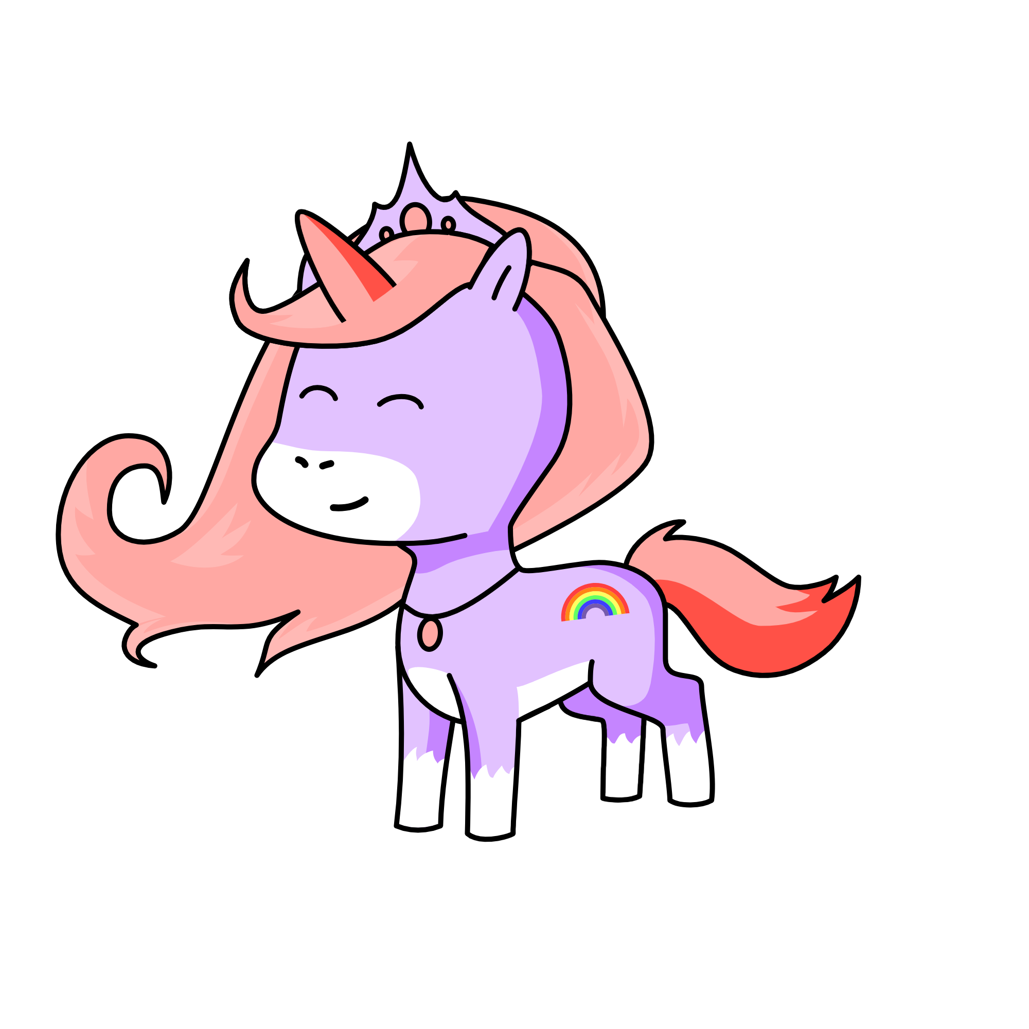 pearl crystal, the unicorn