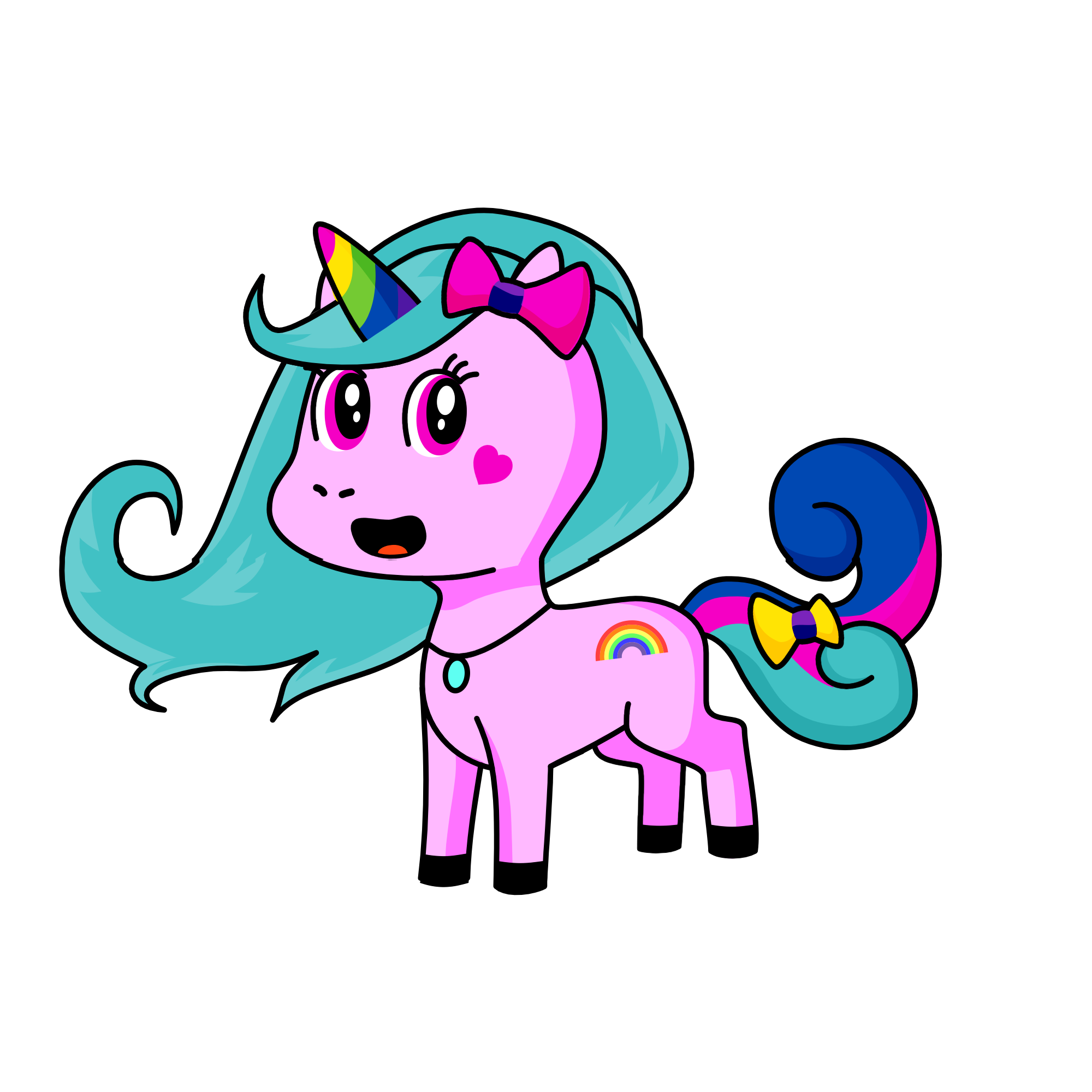 Heshcorn, the unicorn
