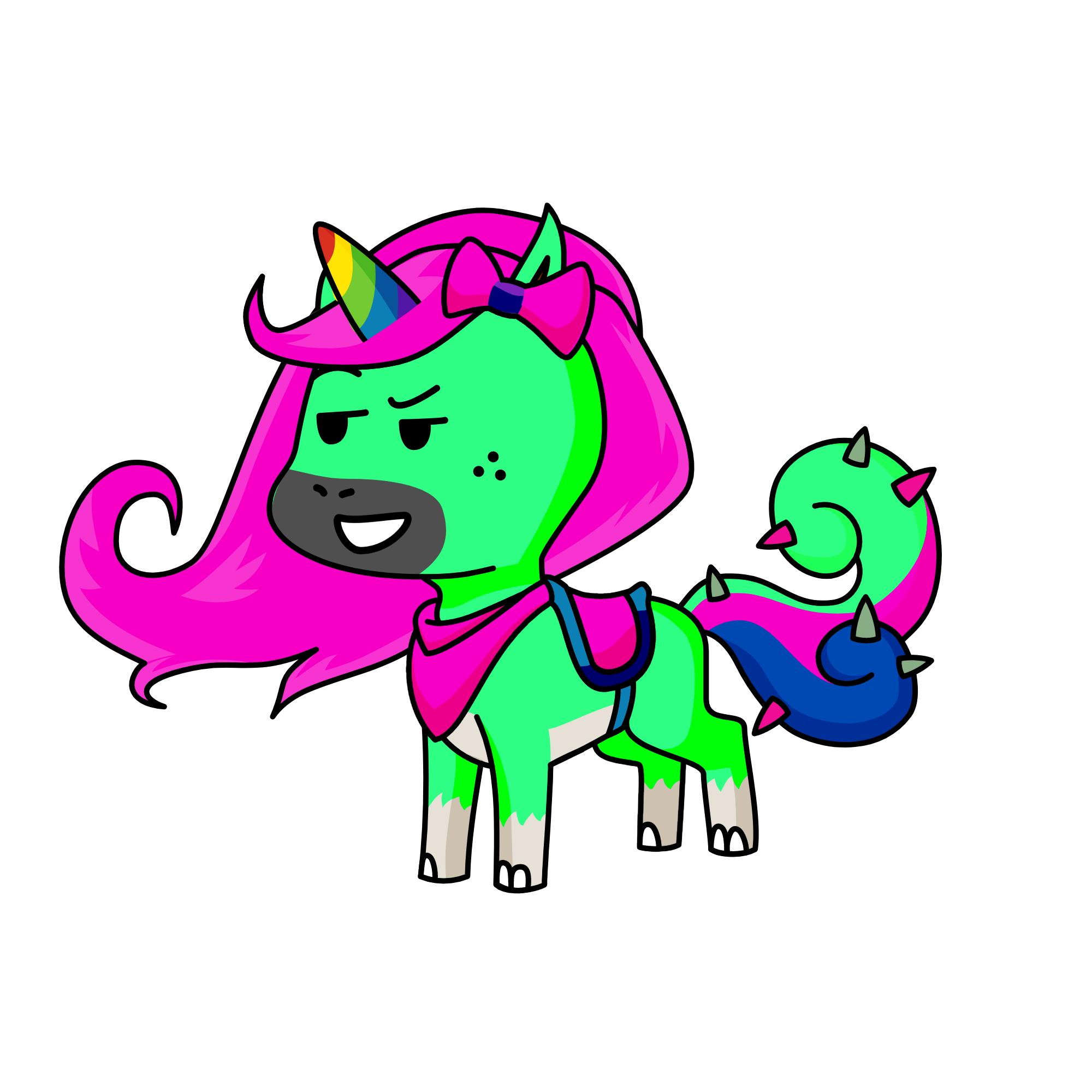 poo, the unicorn