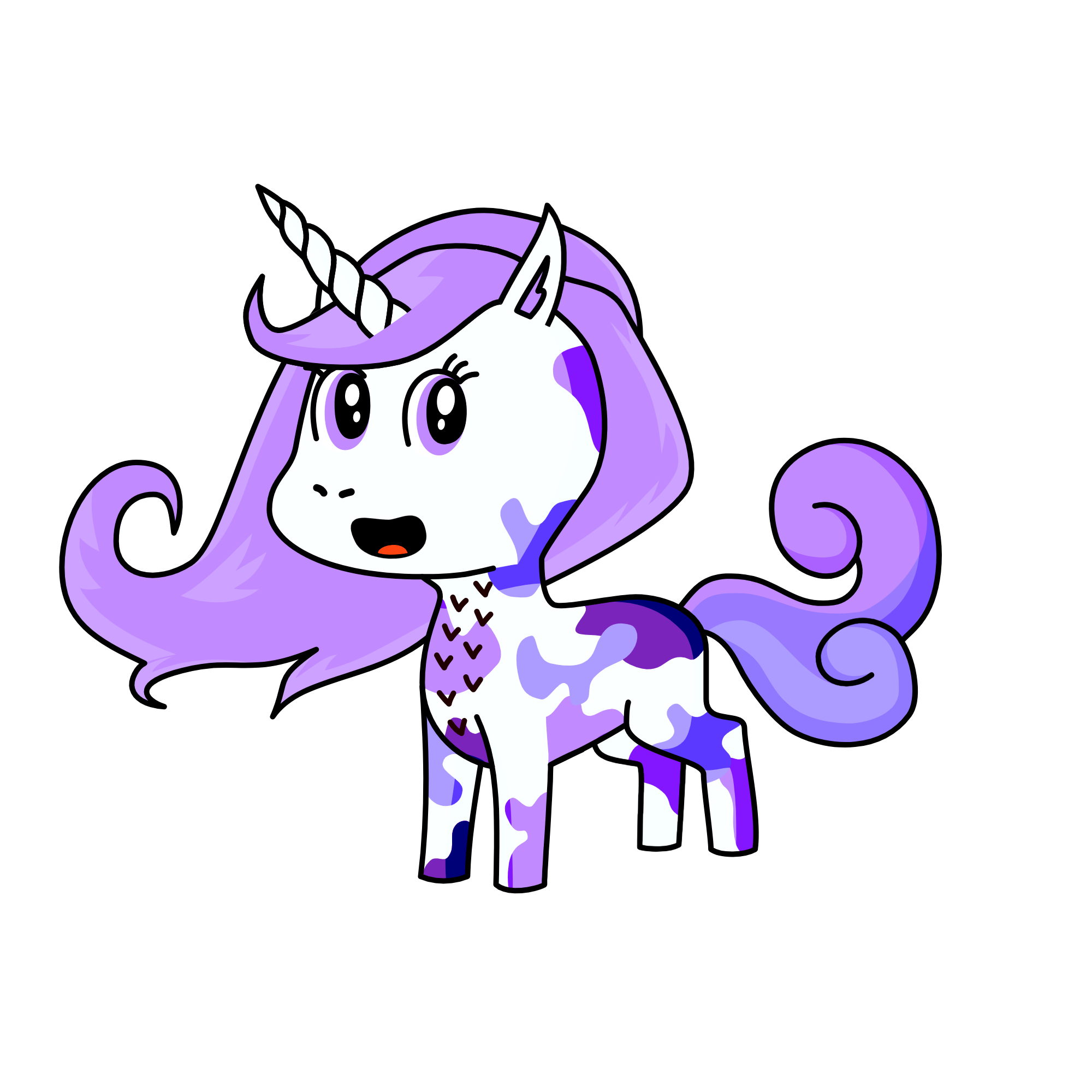 Mae, the unicorn