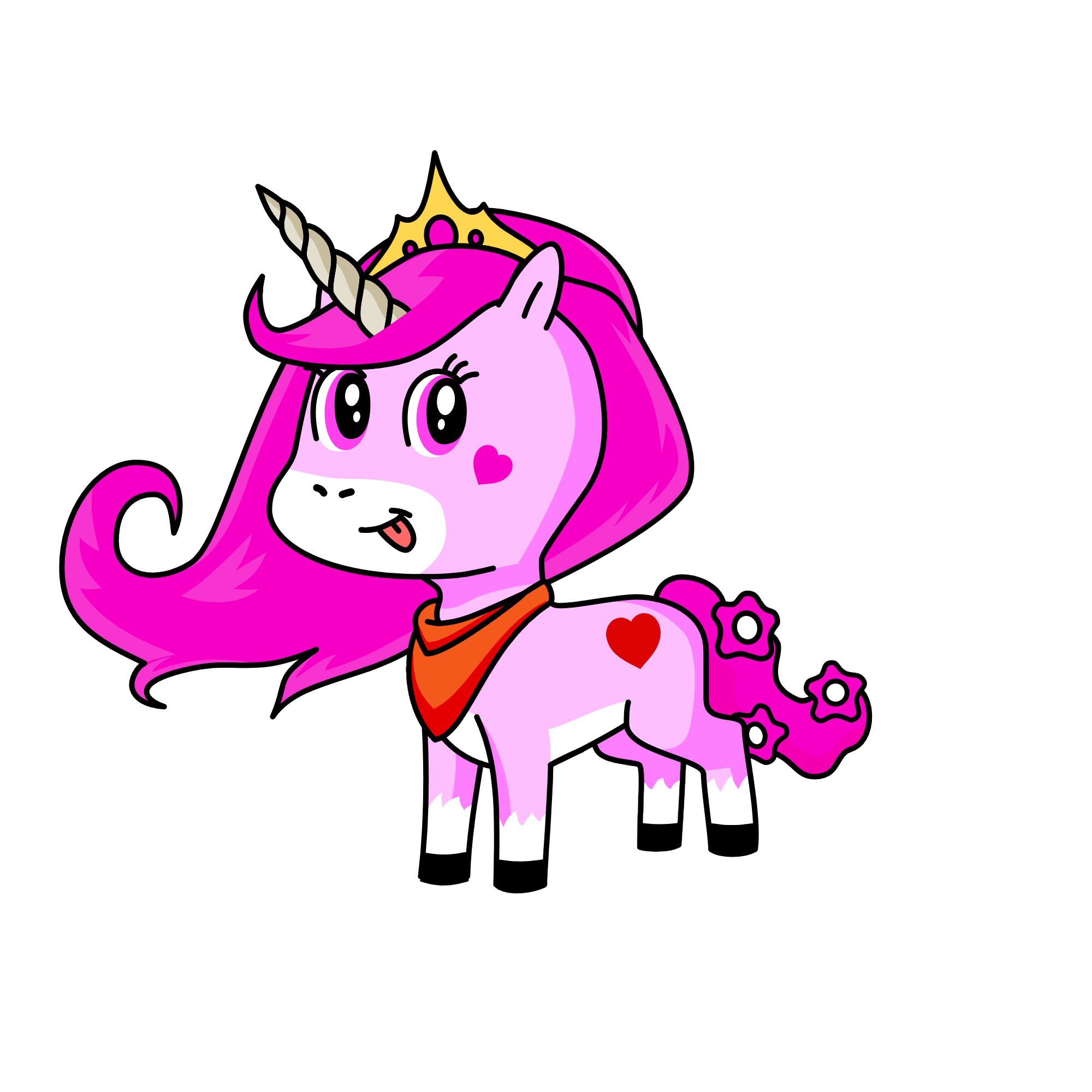 princess bubblegum willow, the unicorn