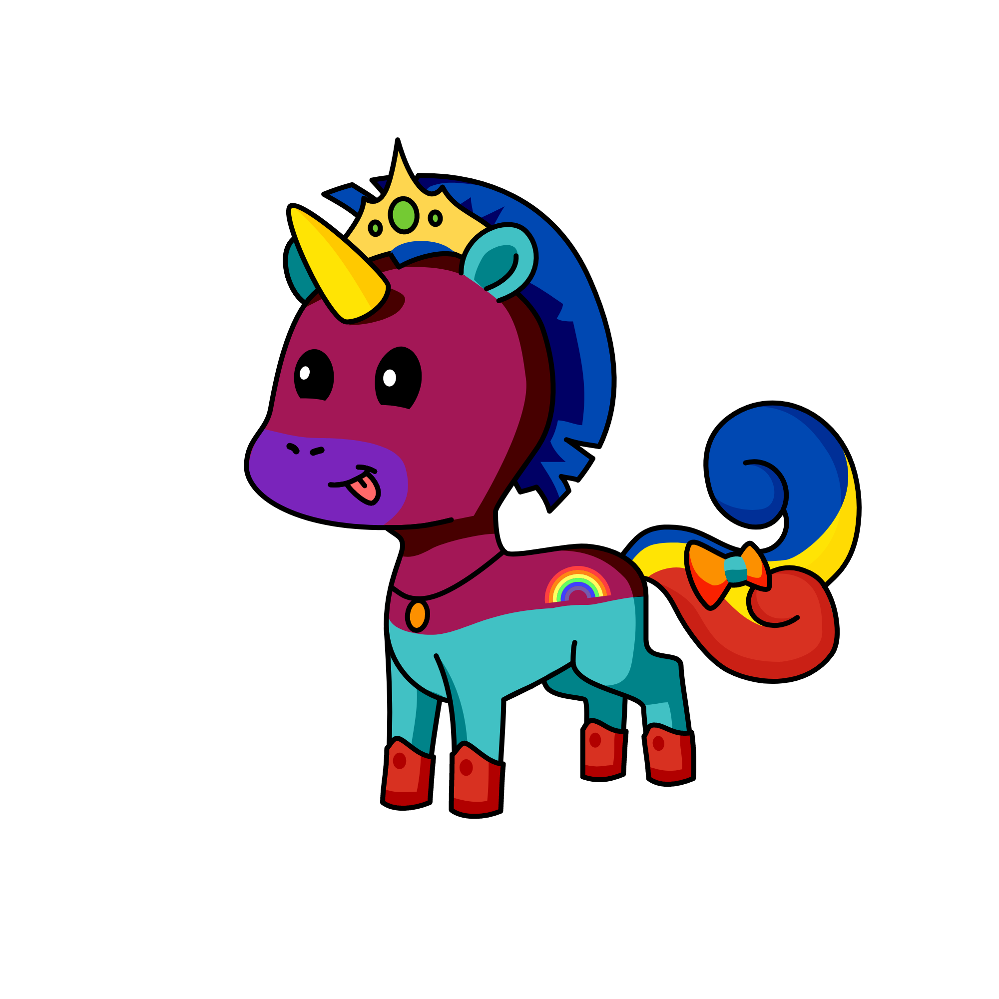 Siete, the unicorn