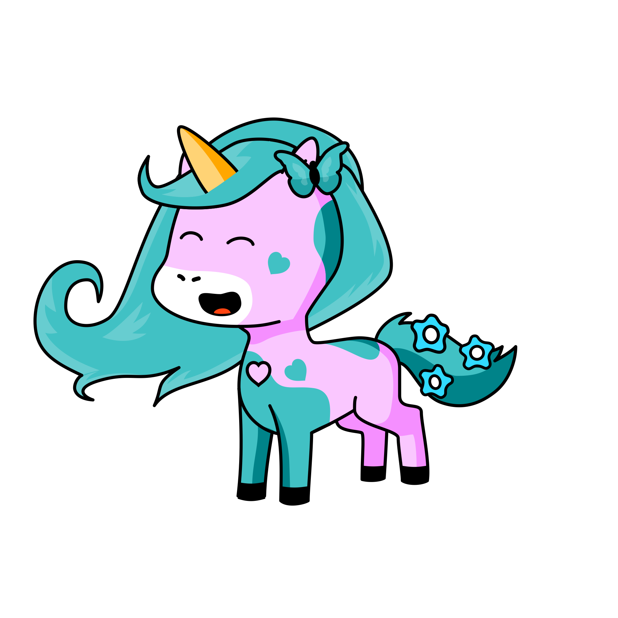 Icycremie, the unicorn