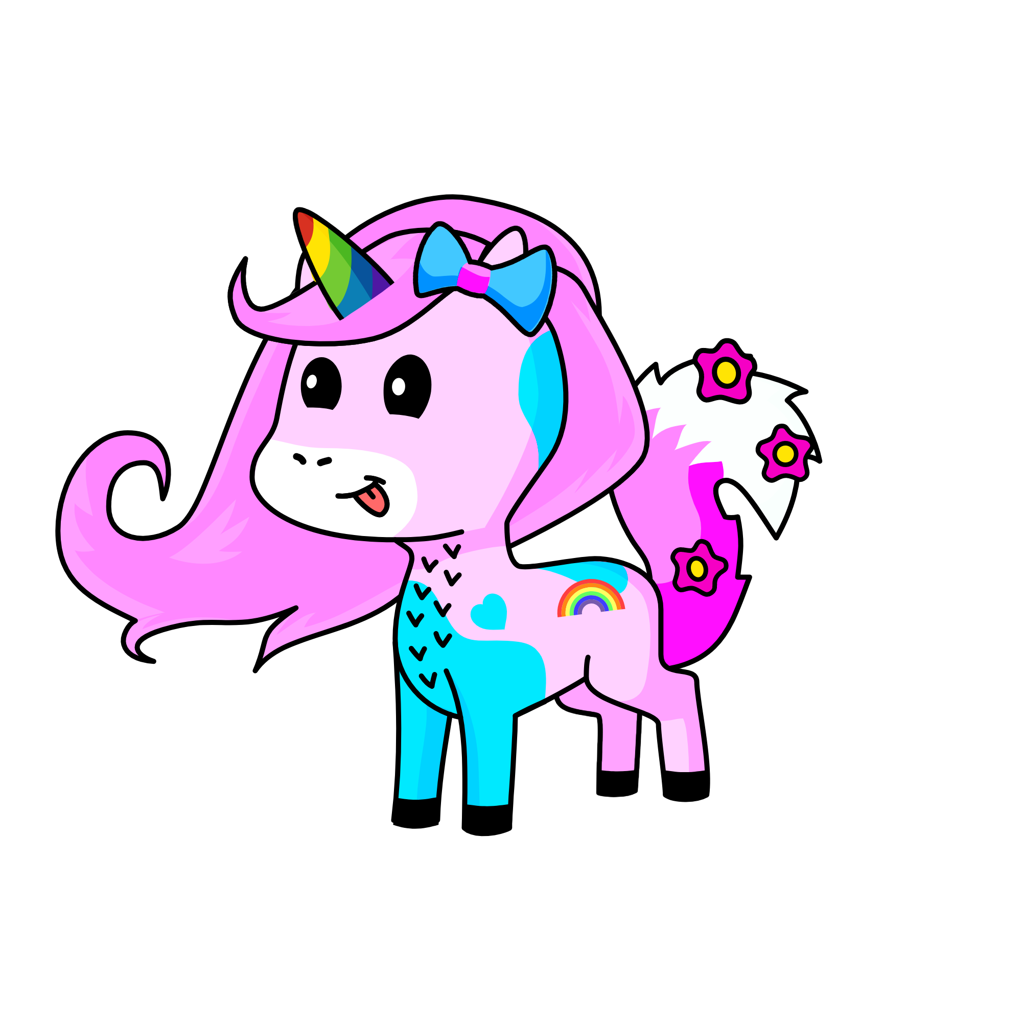 Frosty, the unicorn