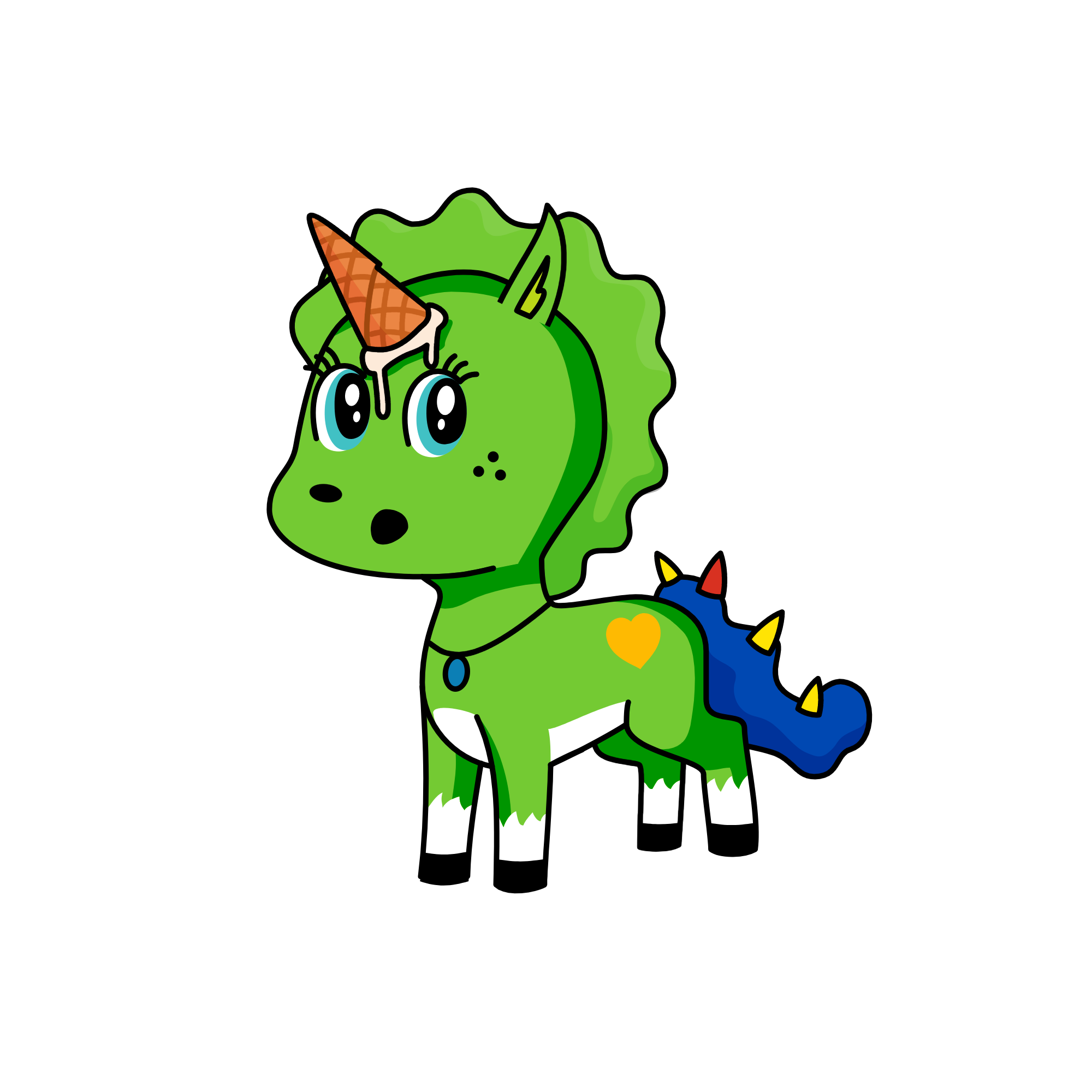 123, the unicorn