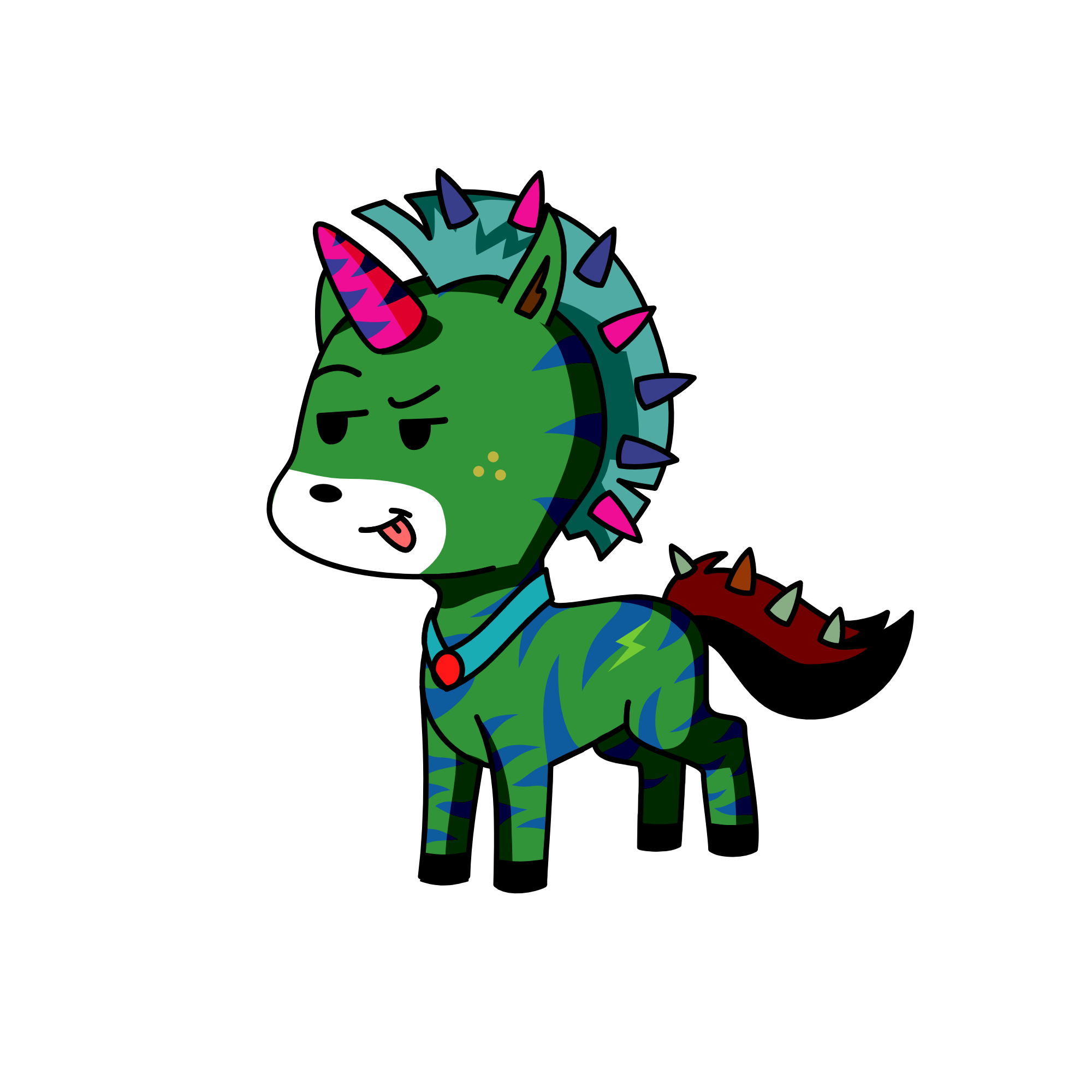 lightning boy, the unicorn