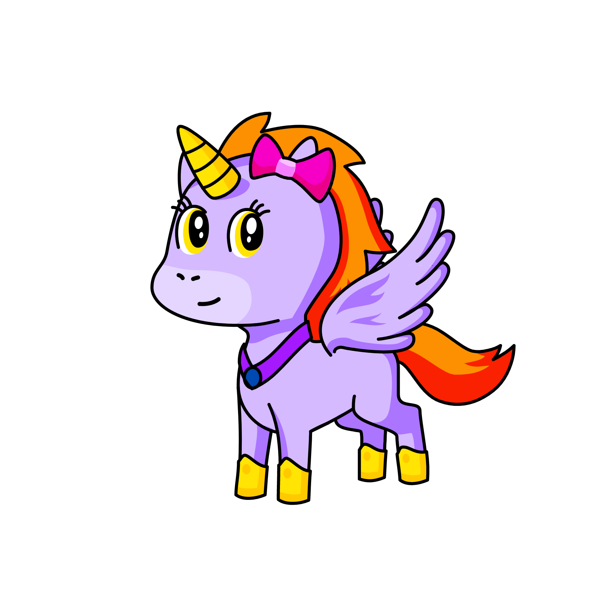 Sunny, the unicorn