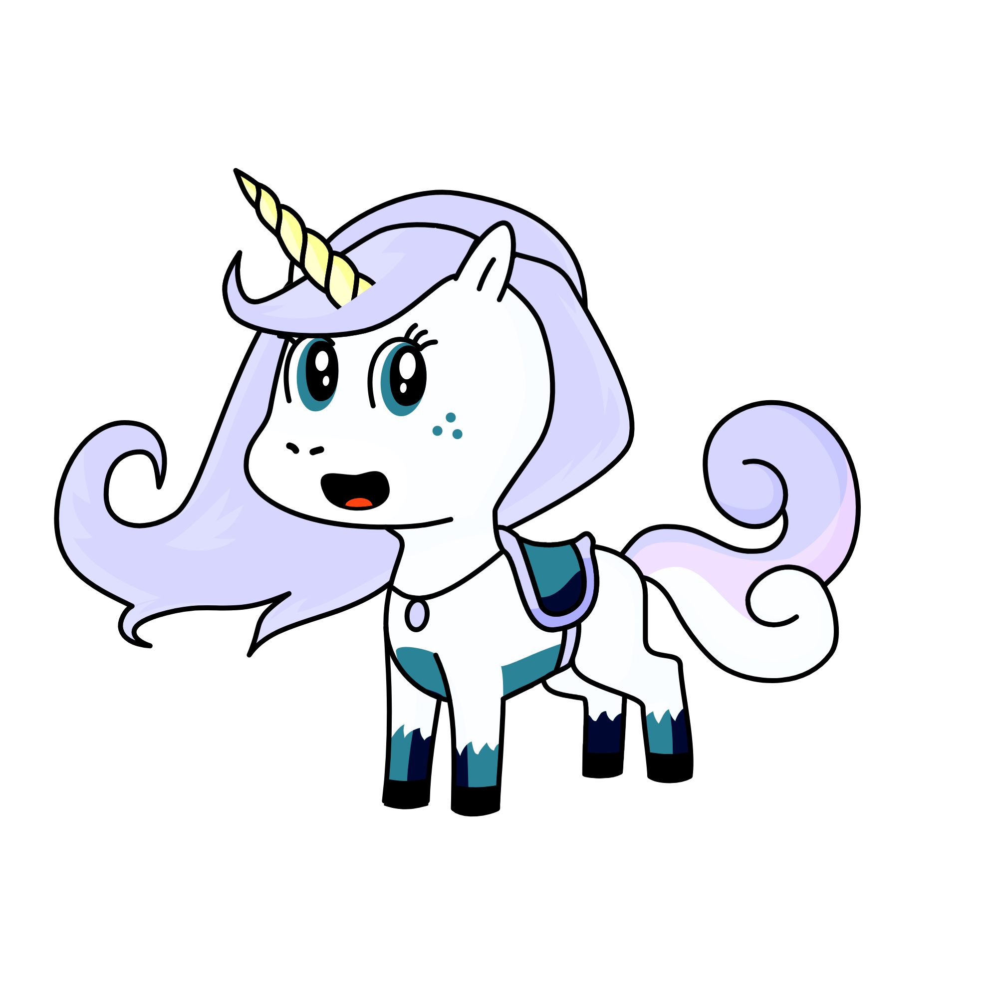 Blossom, the unicorn