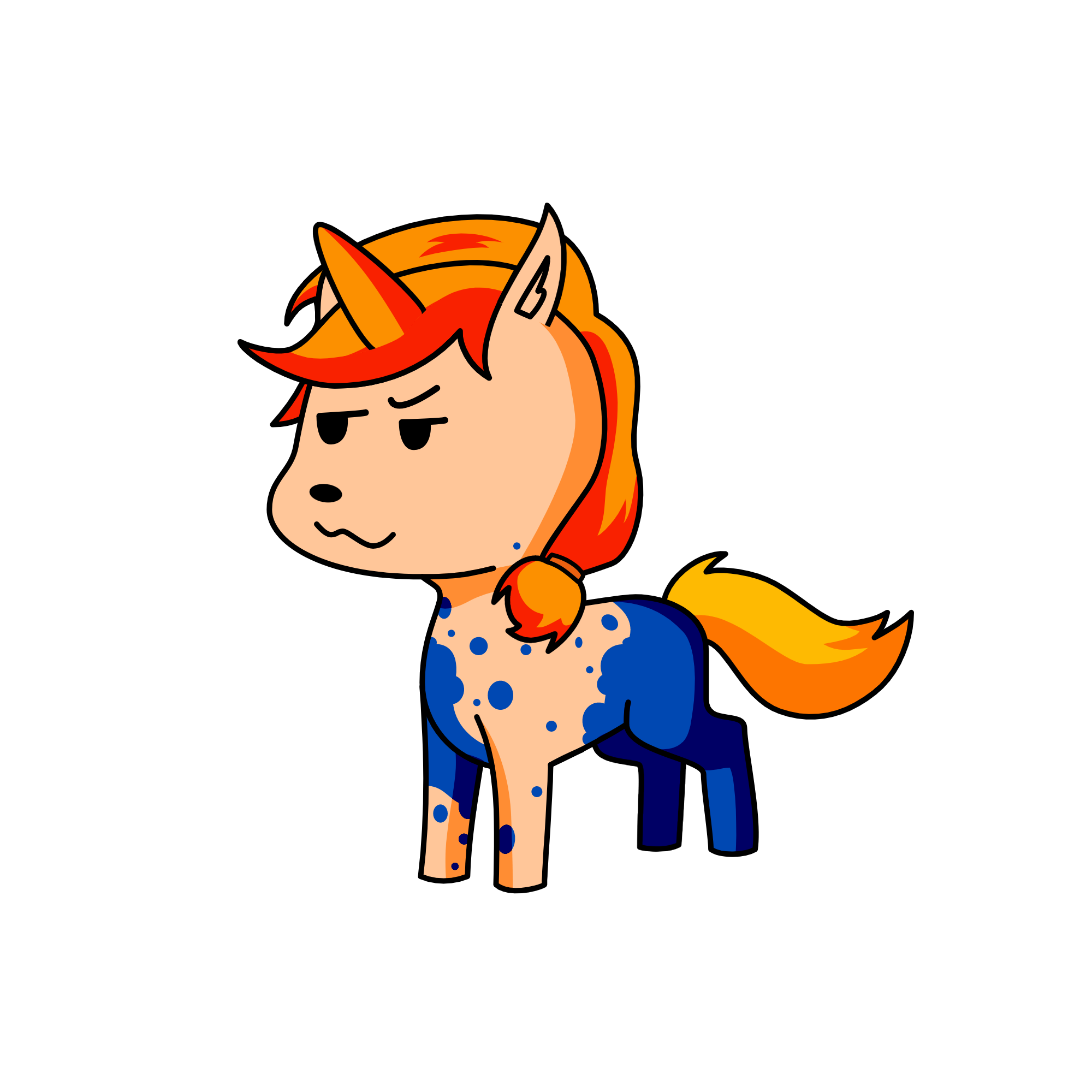 Woomy, the unicorn