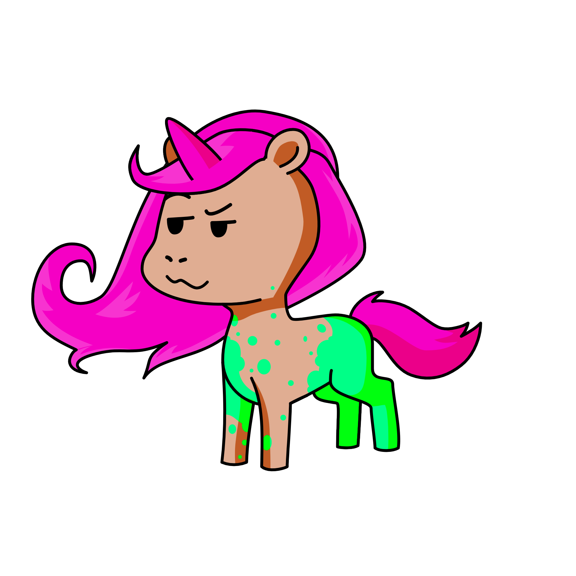 Veemo, the unicorn