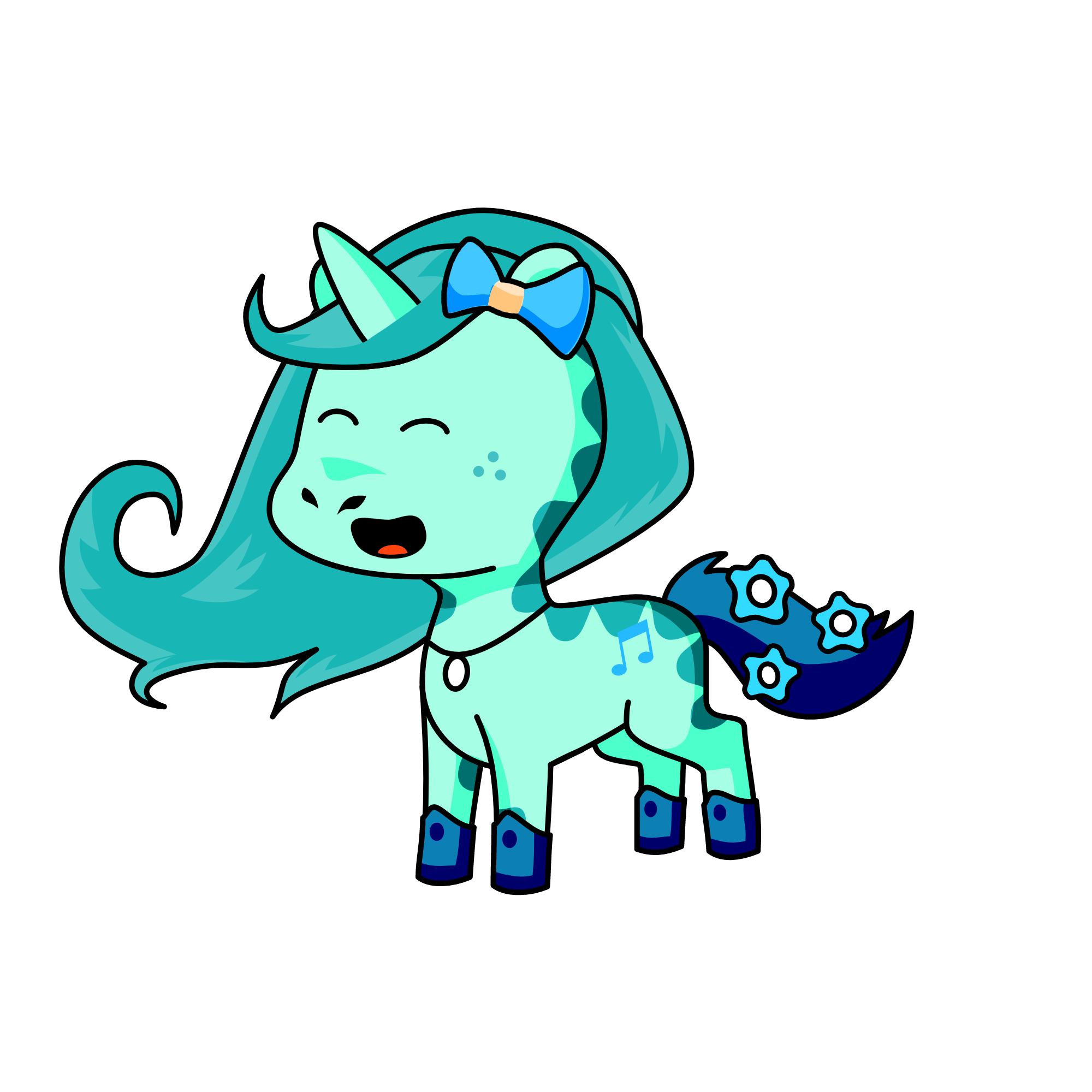 miku, the unicorn