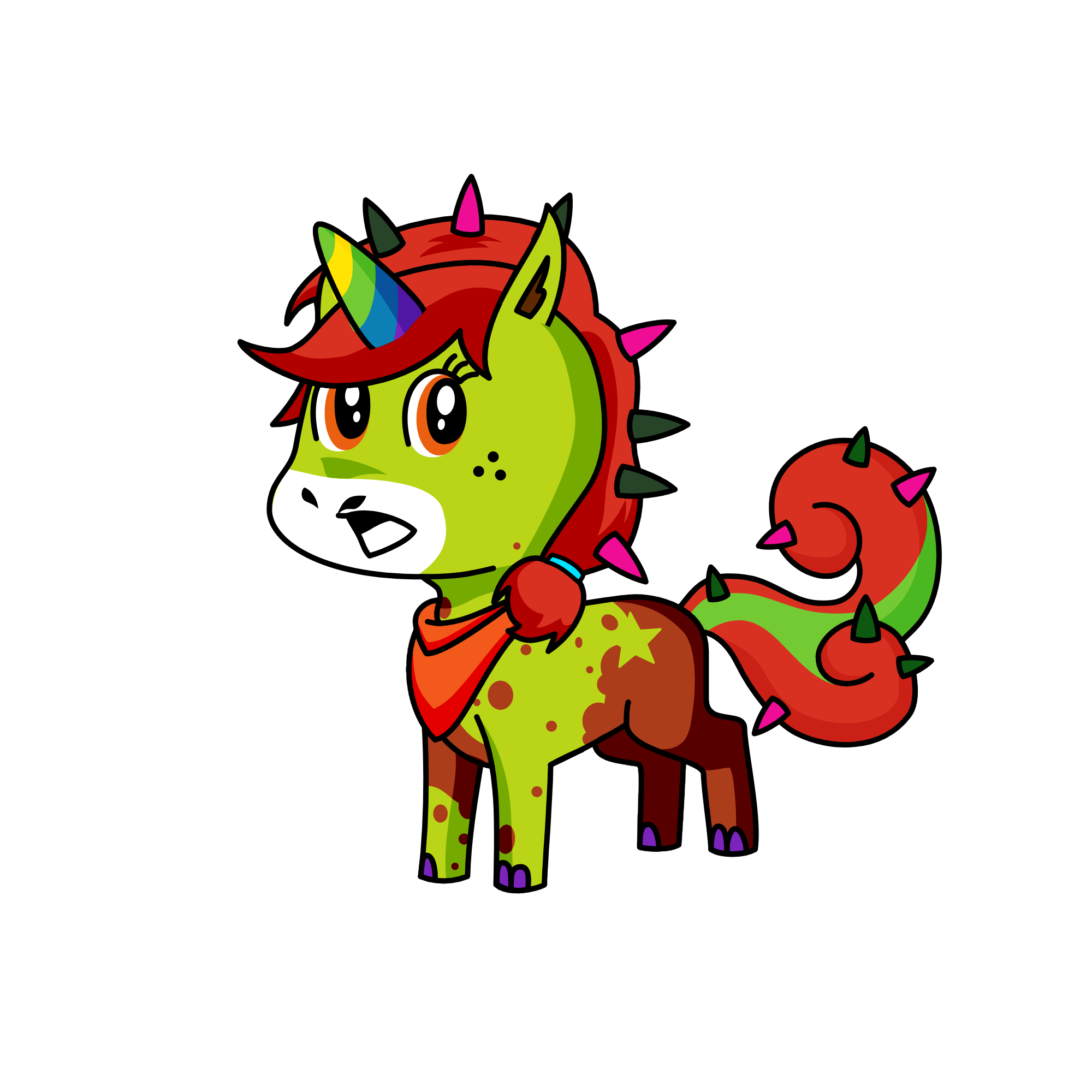 Tahjey, the unicorn