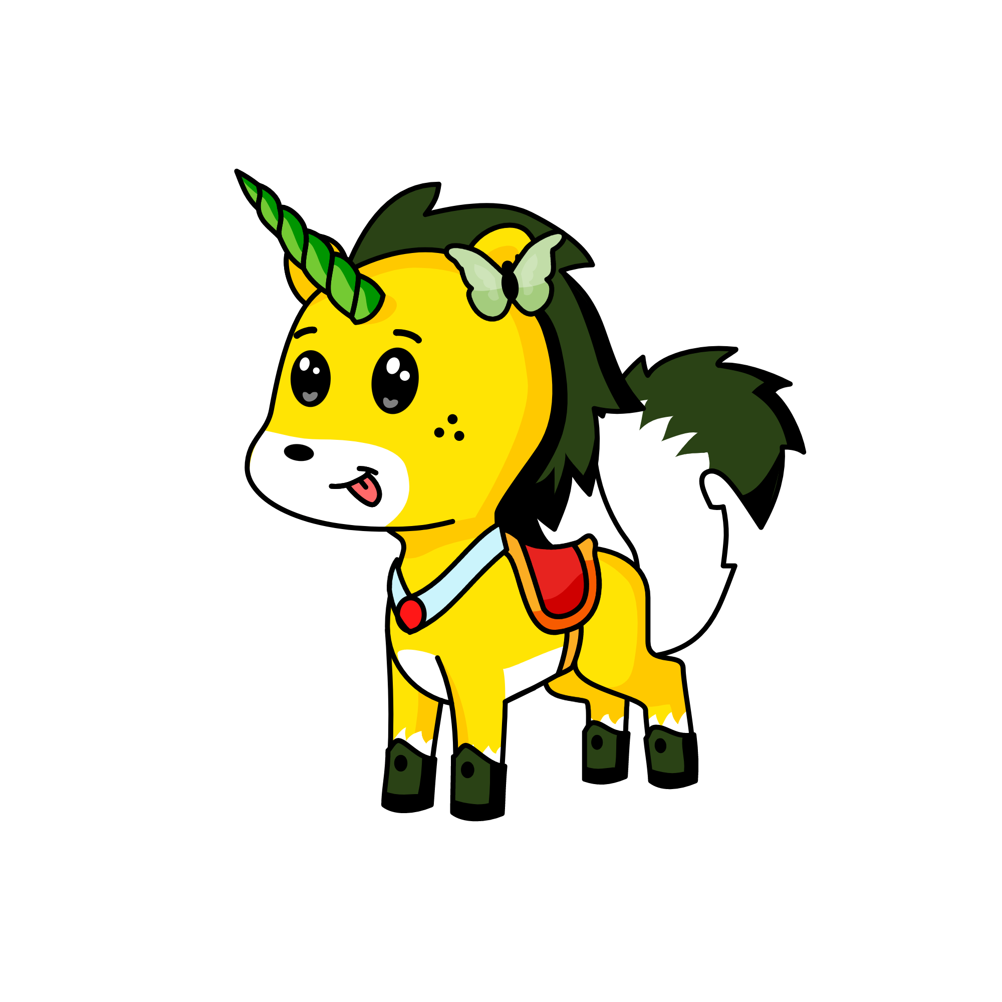 Pegasus, the unicorn