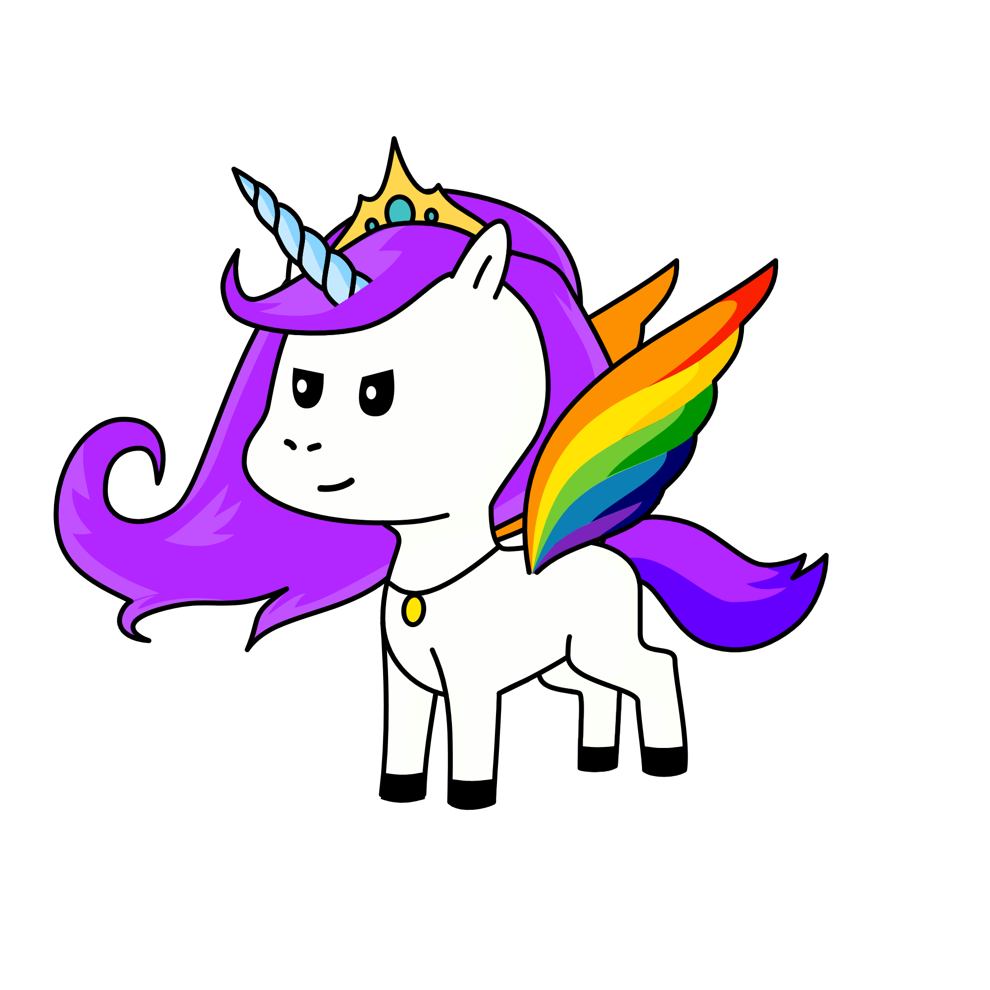 Princess Autumn, the unicorn