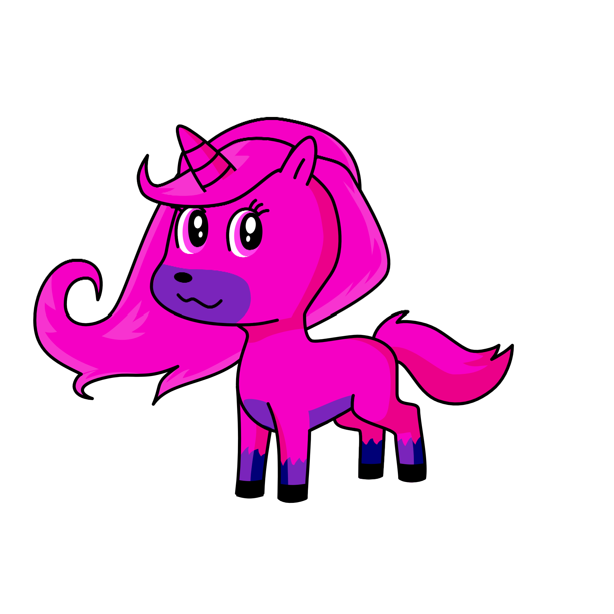 Cutie Werewolf, the unicorn