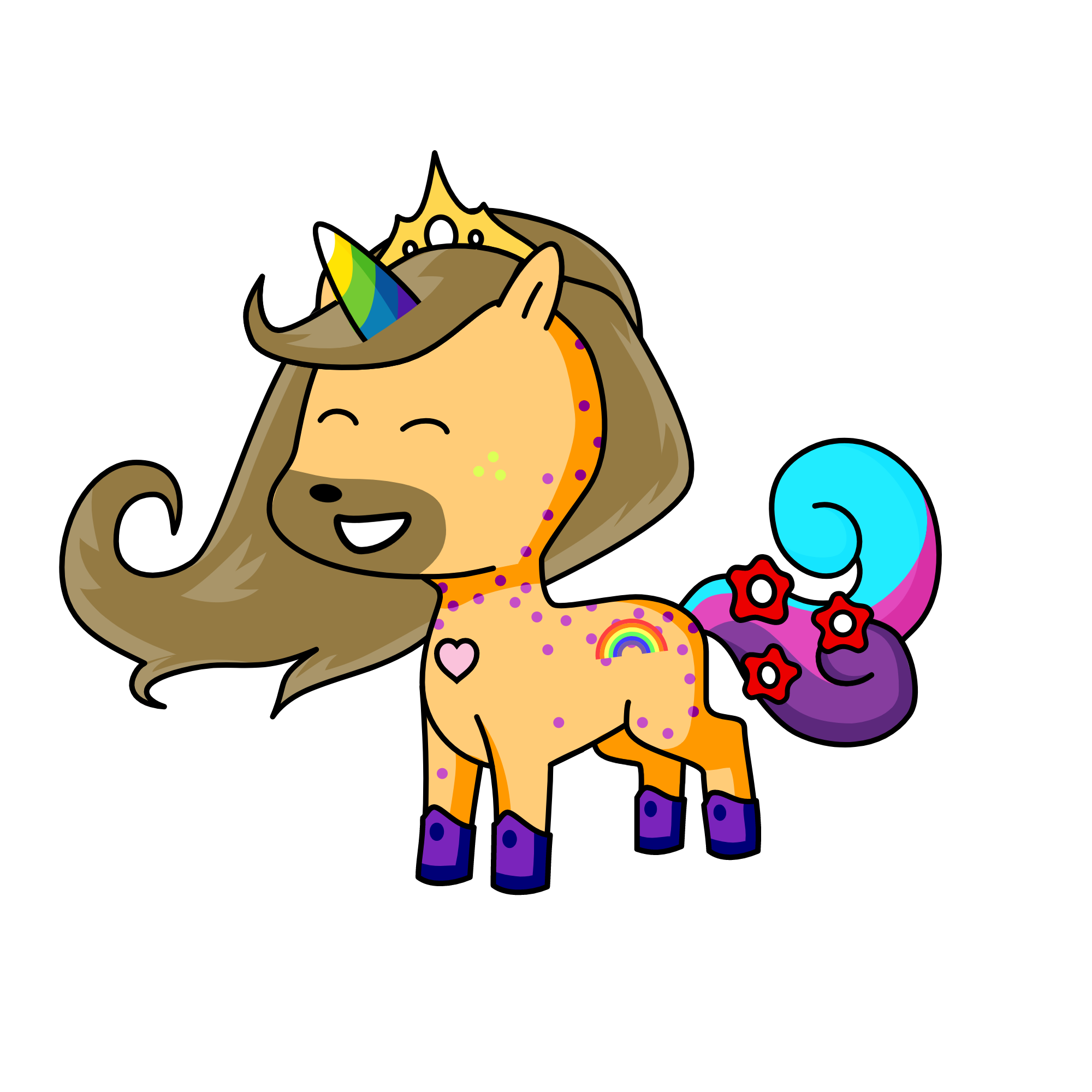 Luna, the unicorn