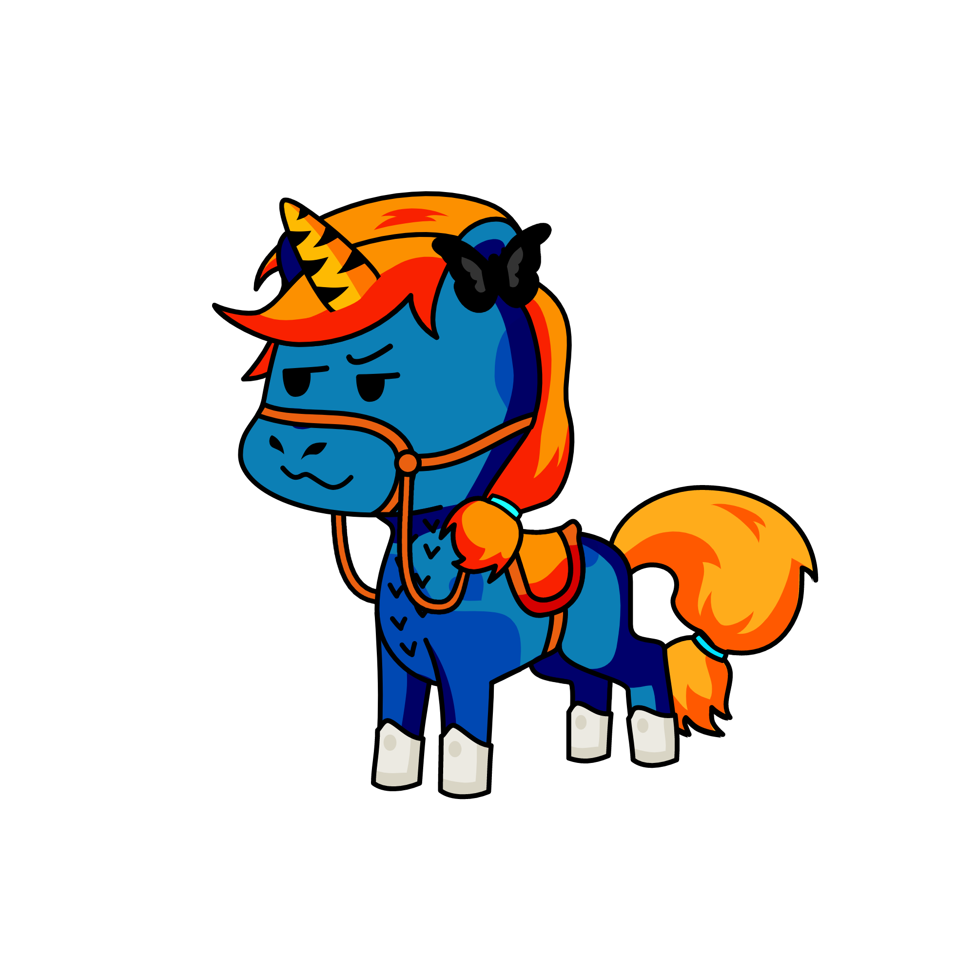 Brutus Quiltingson Platurness's, the unicorn