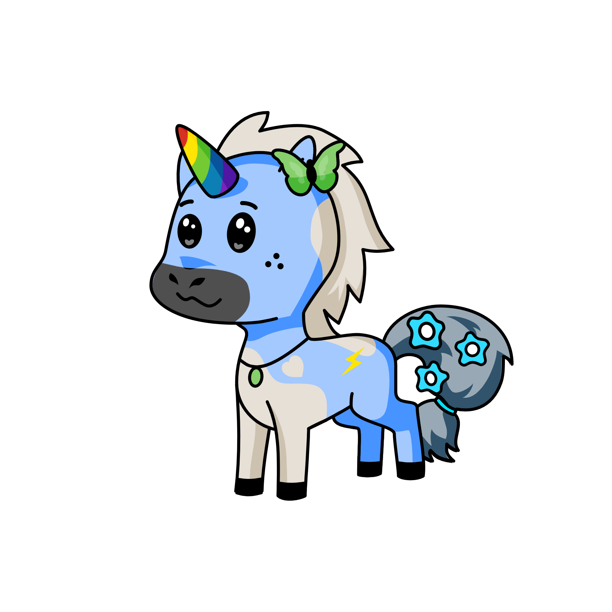 Skylar, the unicorn