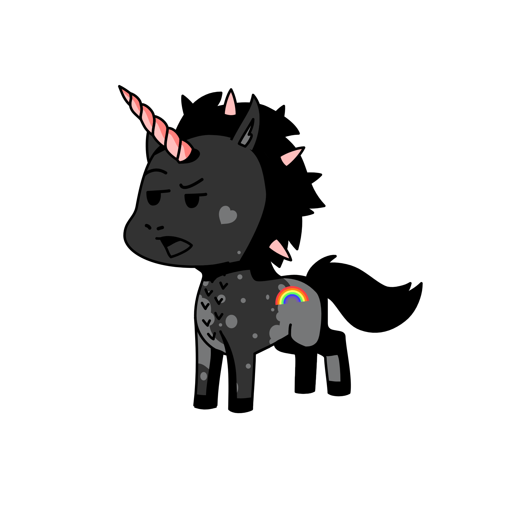 Nyx, the unicorn