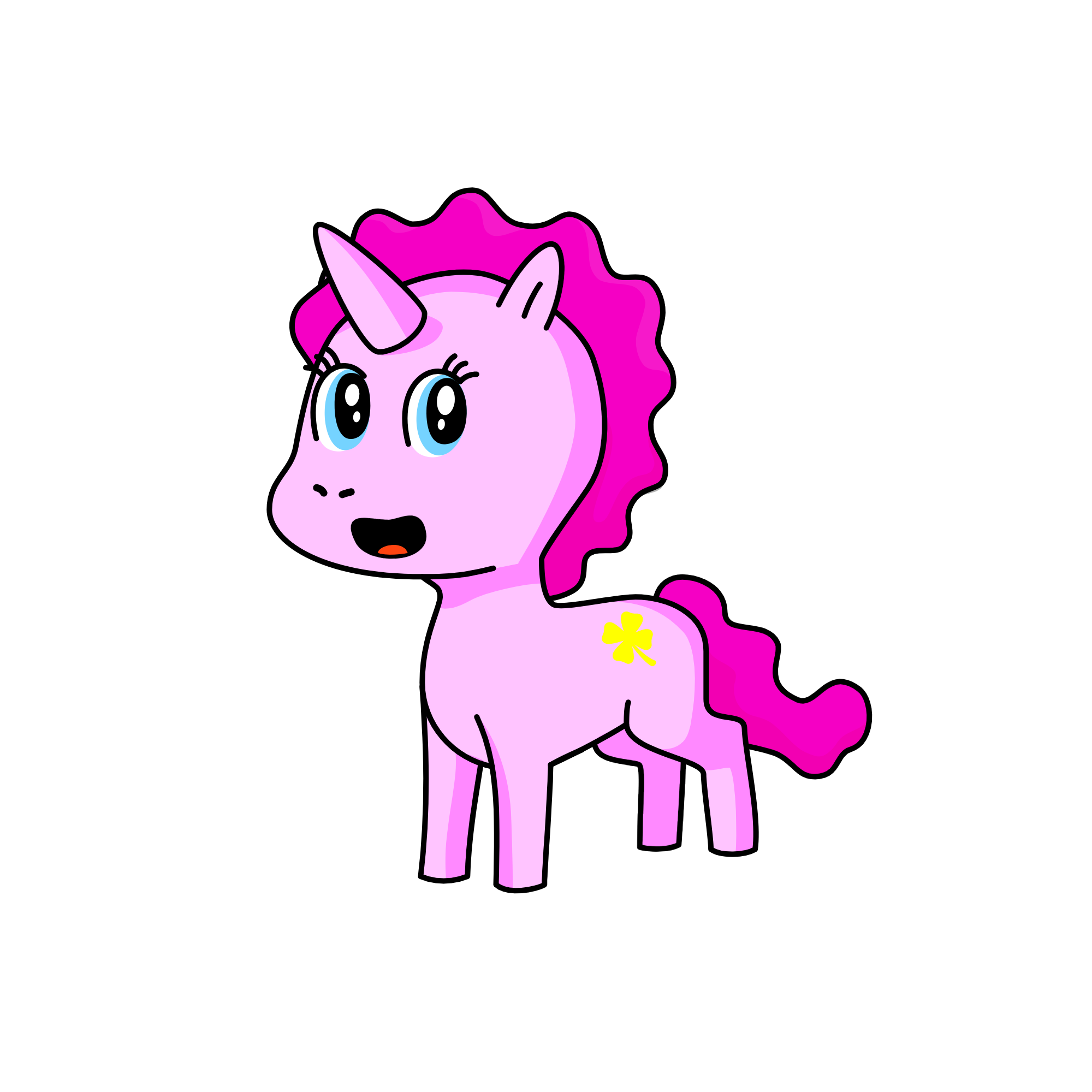Pinkie Pie, the unicorn