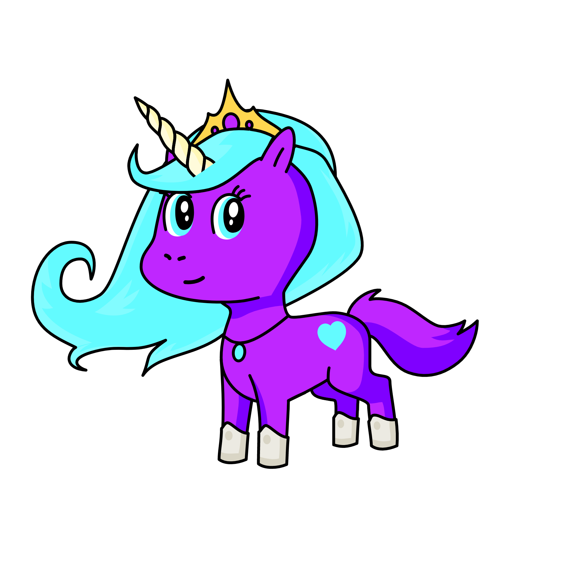 Queen Isabella, the unicorn