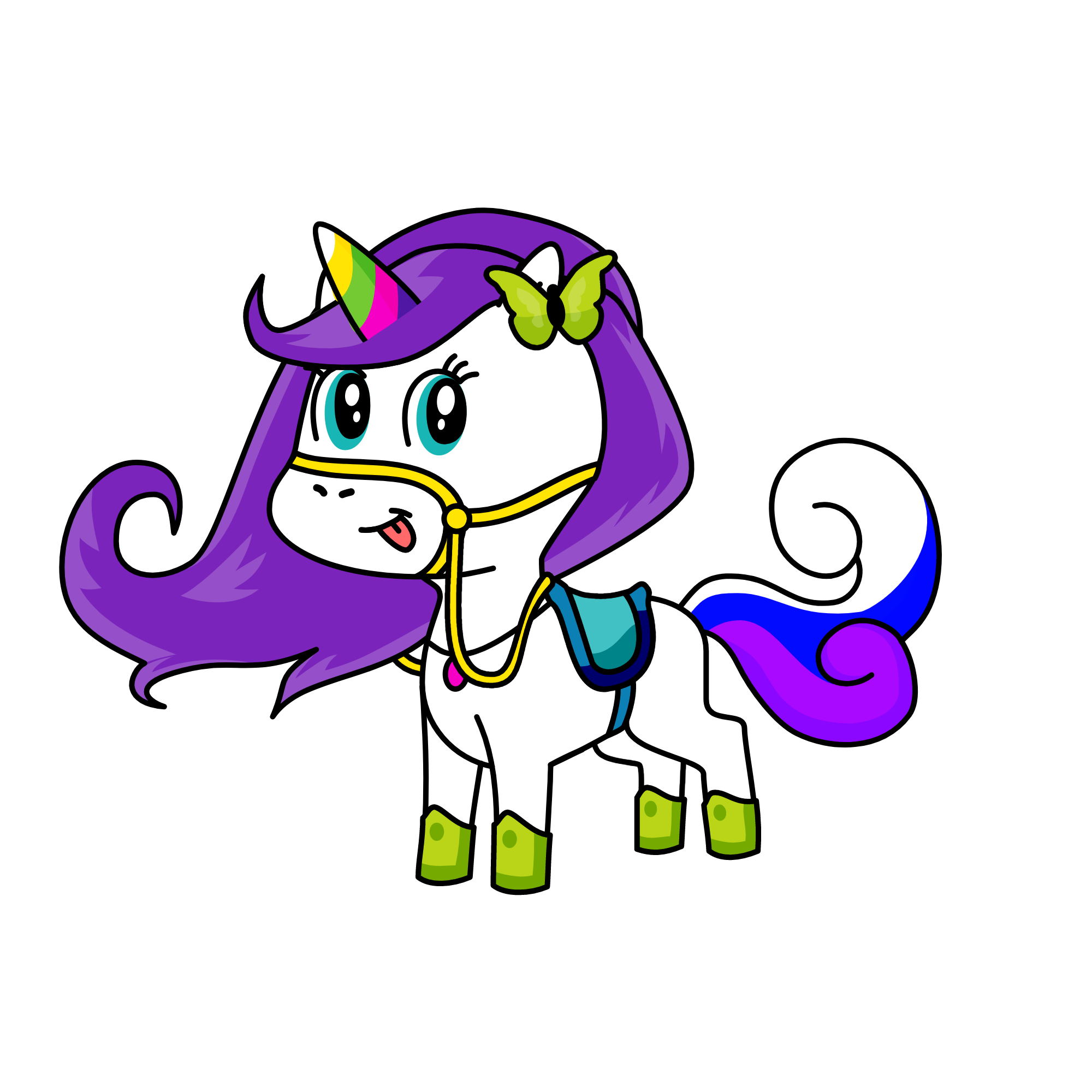 Emily, the unicorn