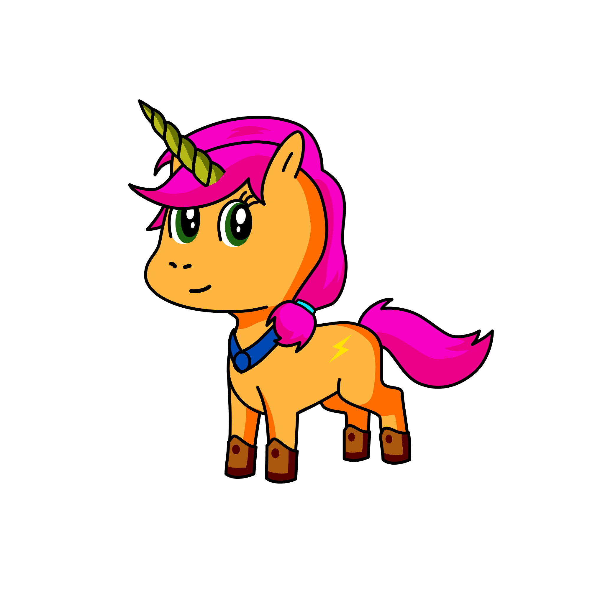 Sunny, the unicorn