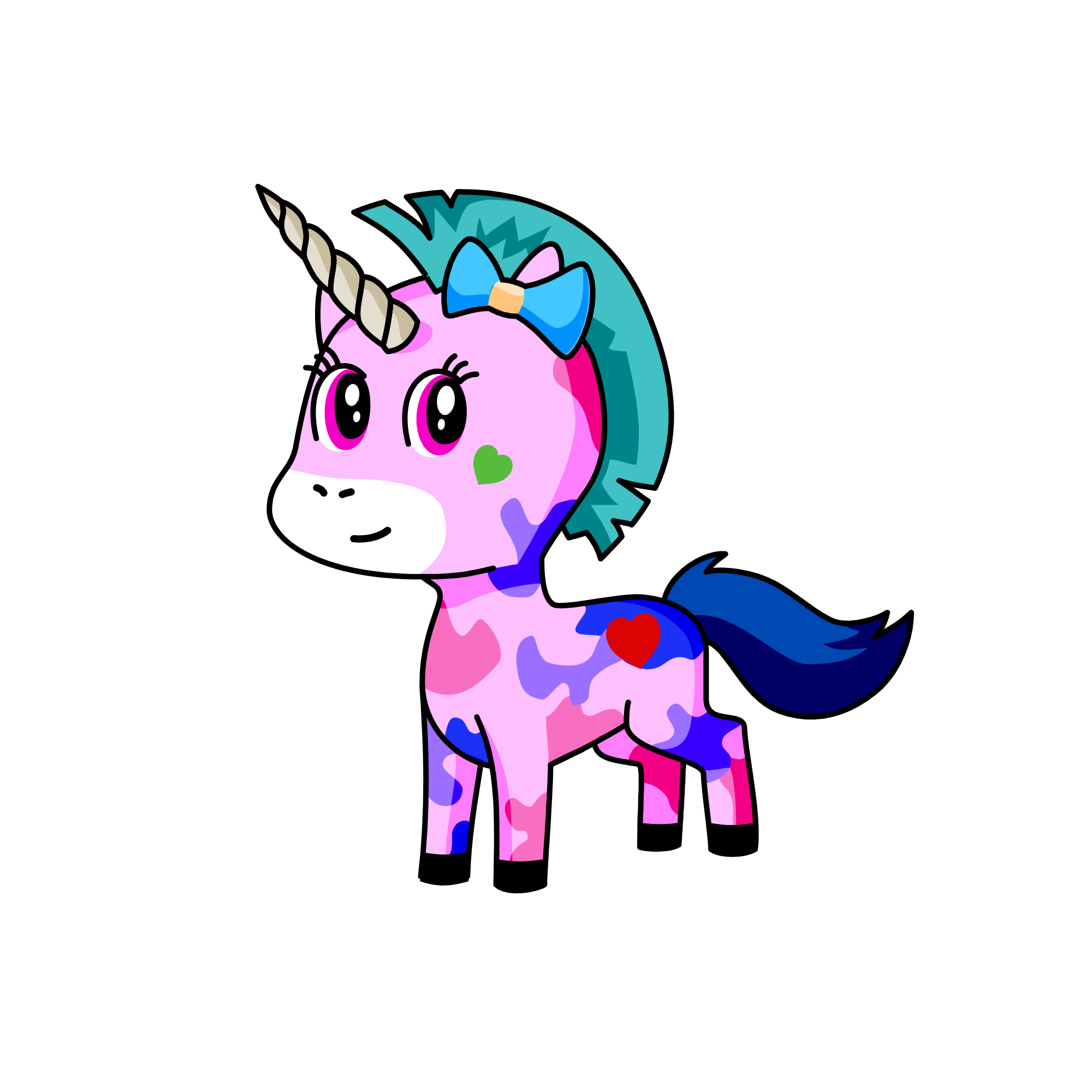 Dazzle , the unicorn