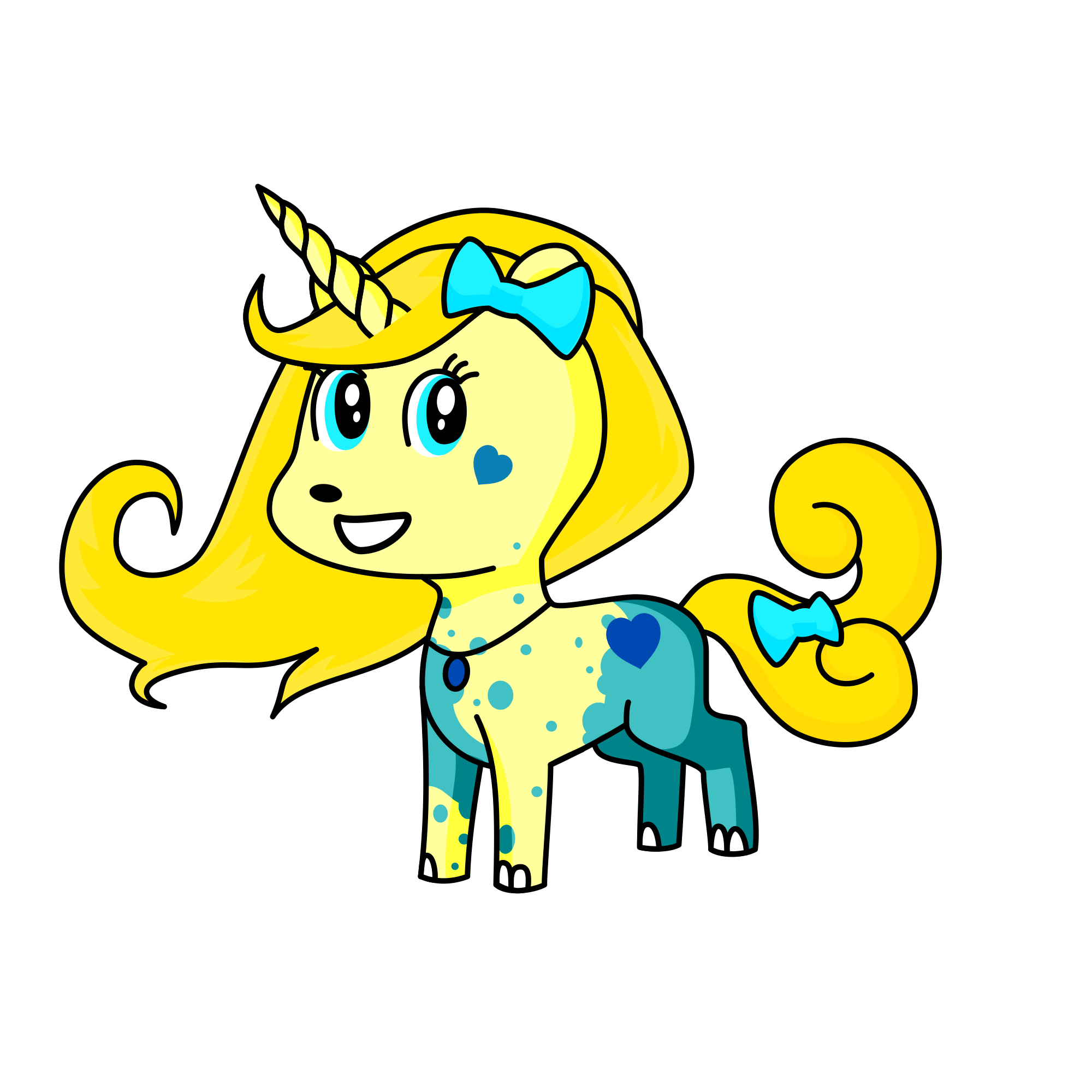 Voodoo doll, the unicorn