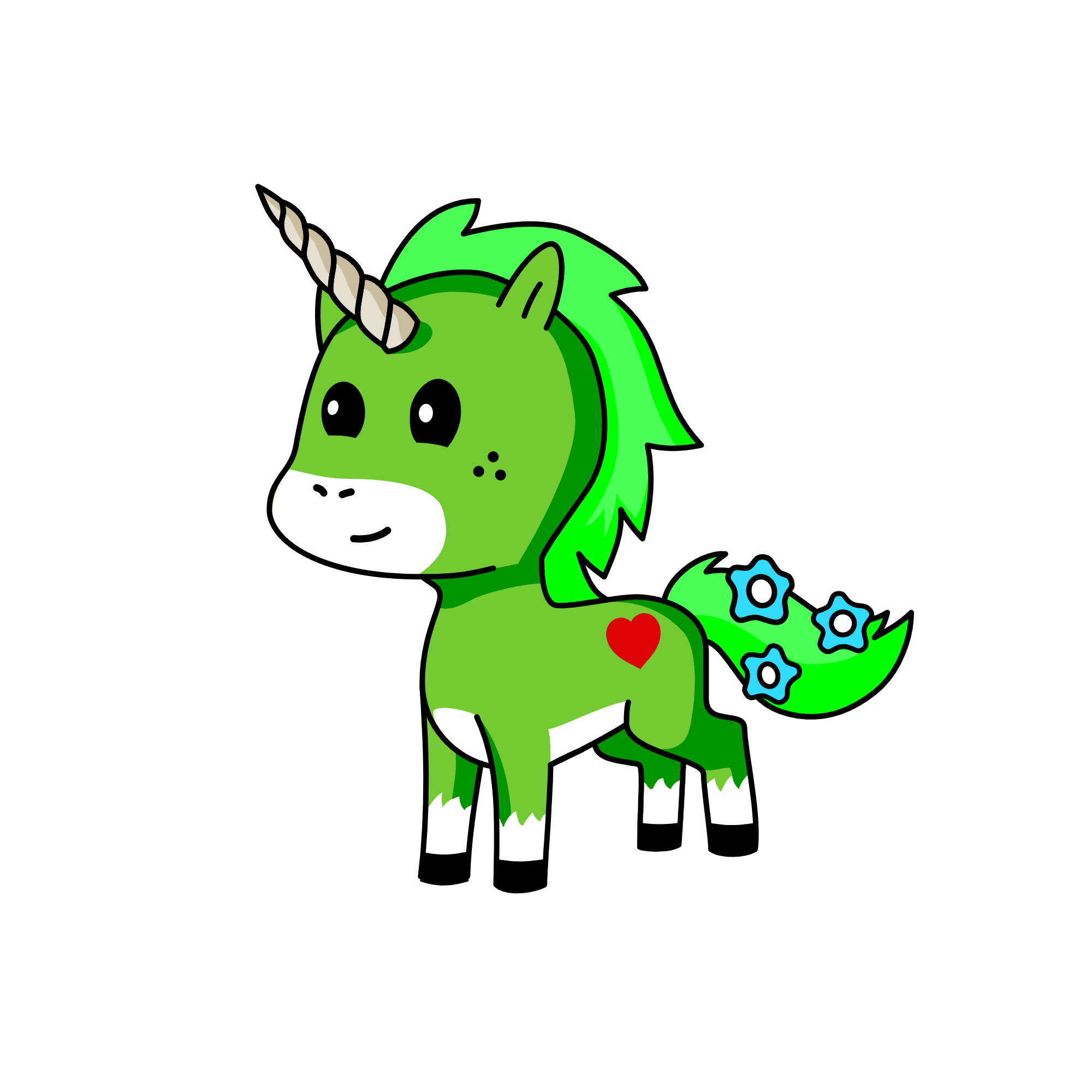 boncuk, the unicorn