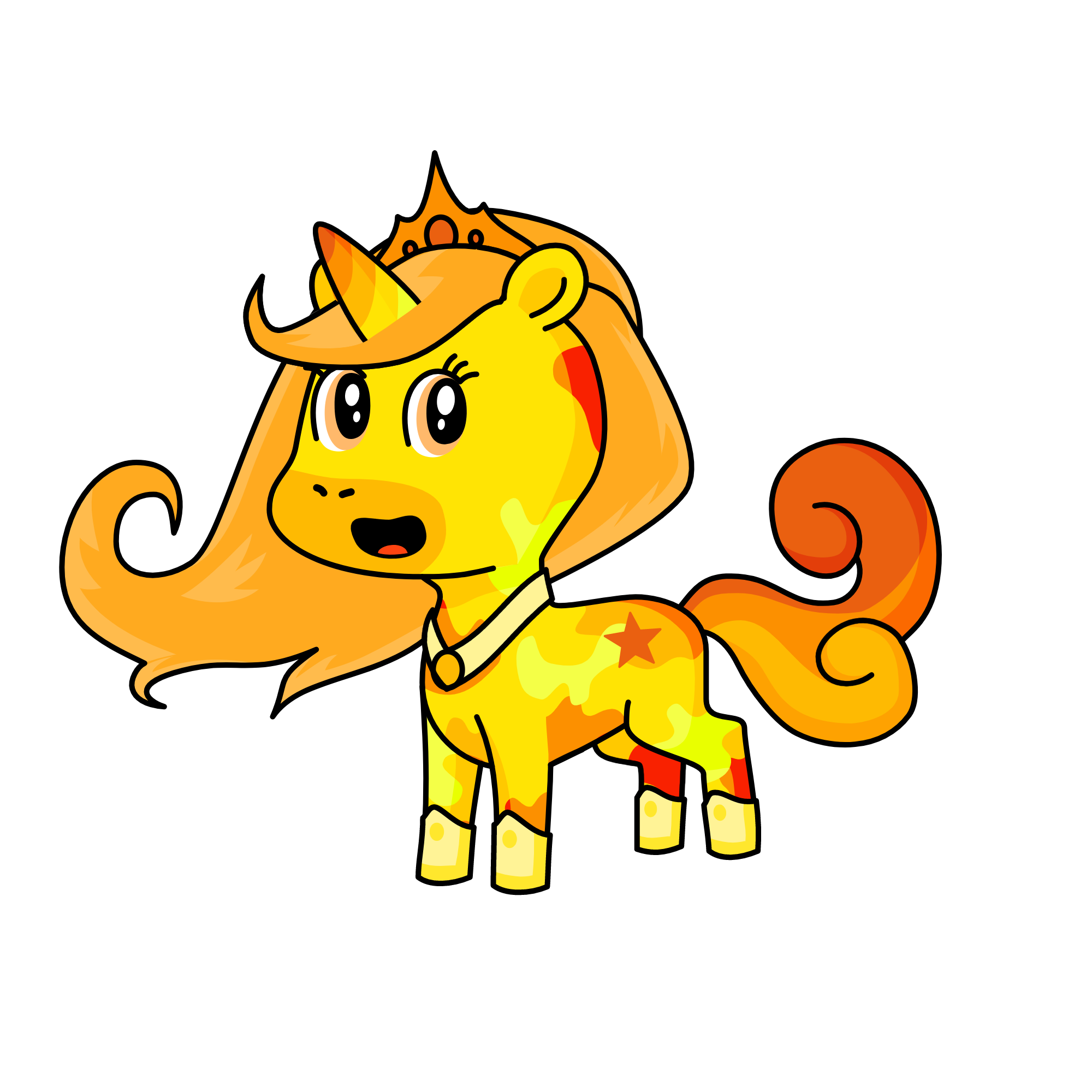 SunnyPrincessHorn, the unicorn