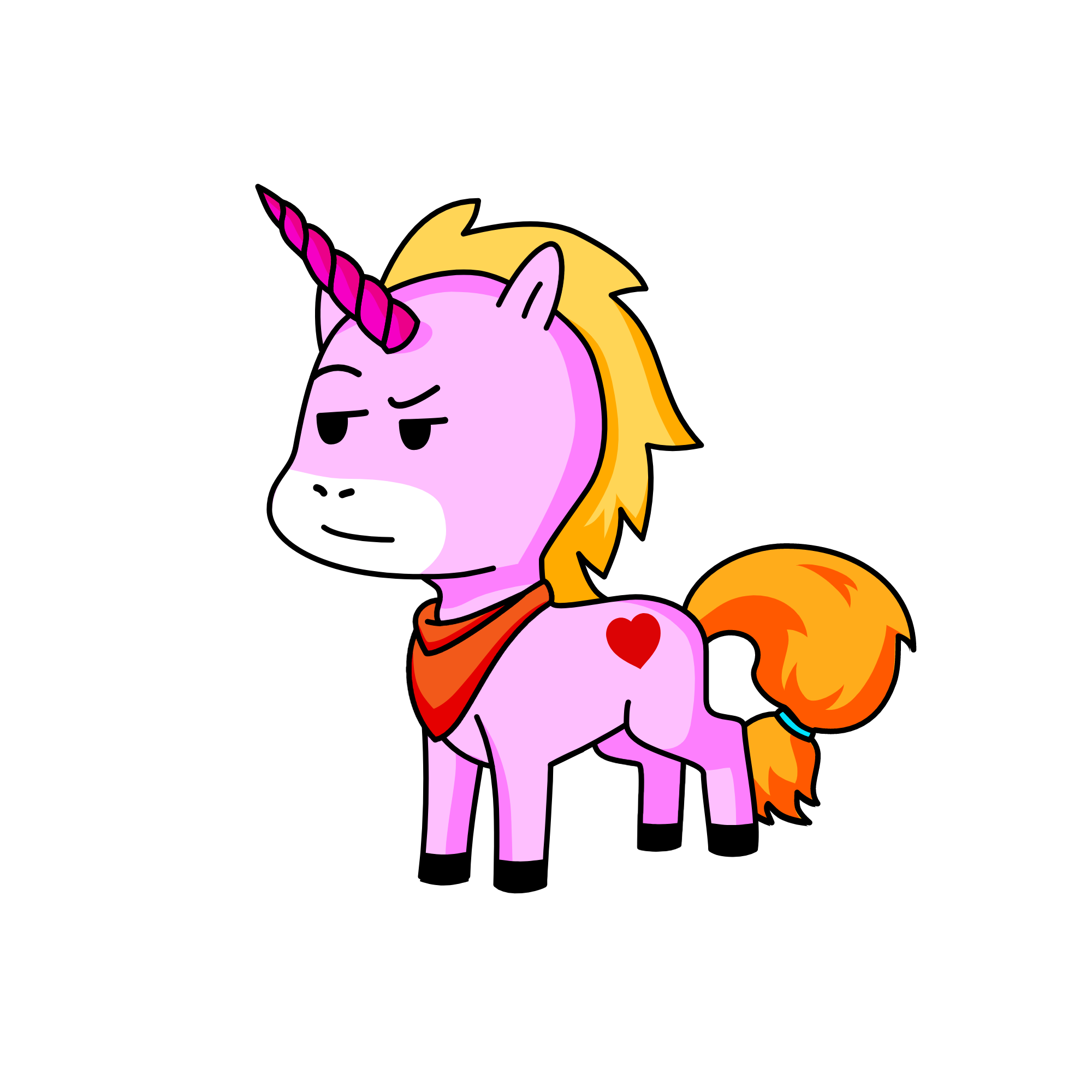 Duke, the unicorn