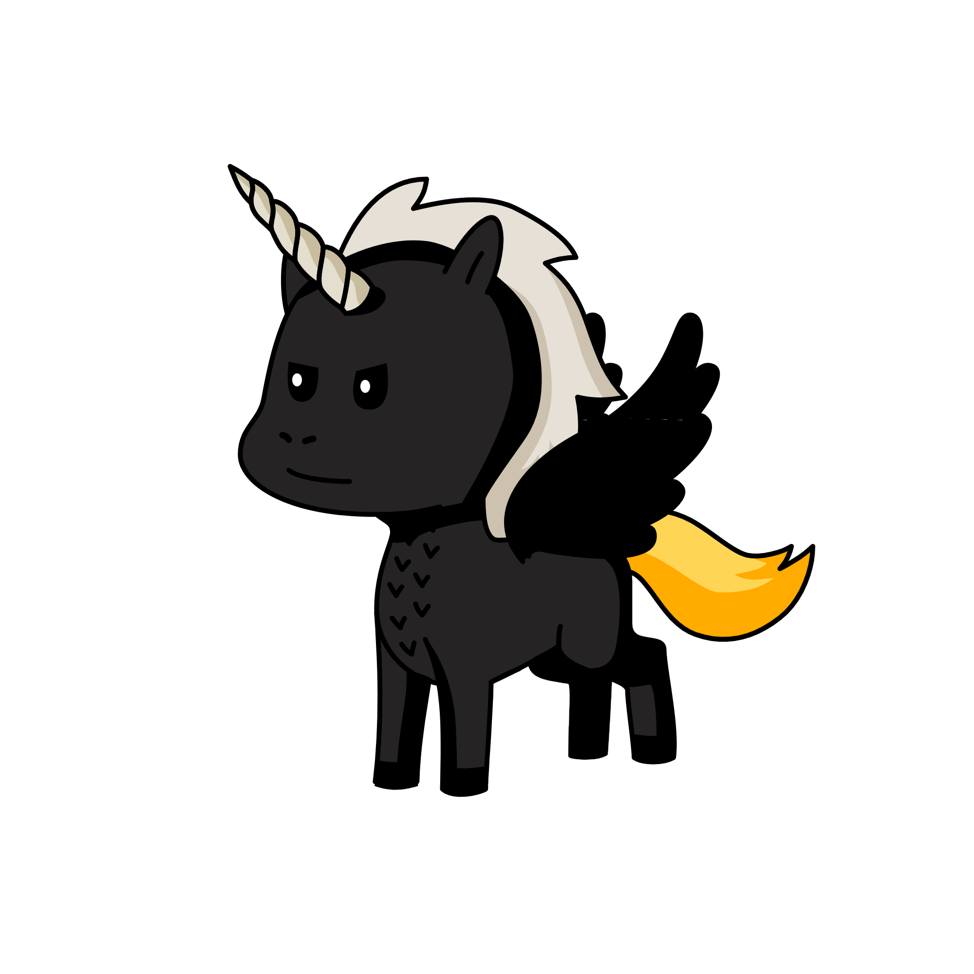 Duke, the unicorn