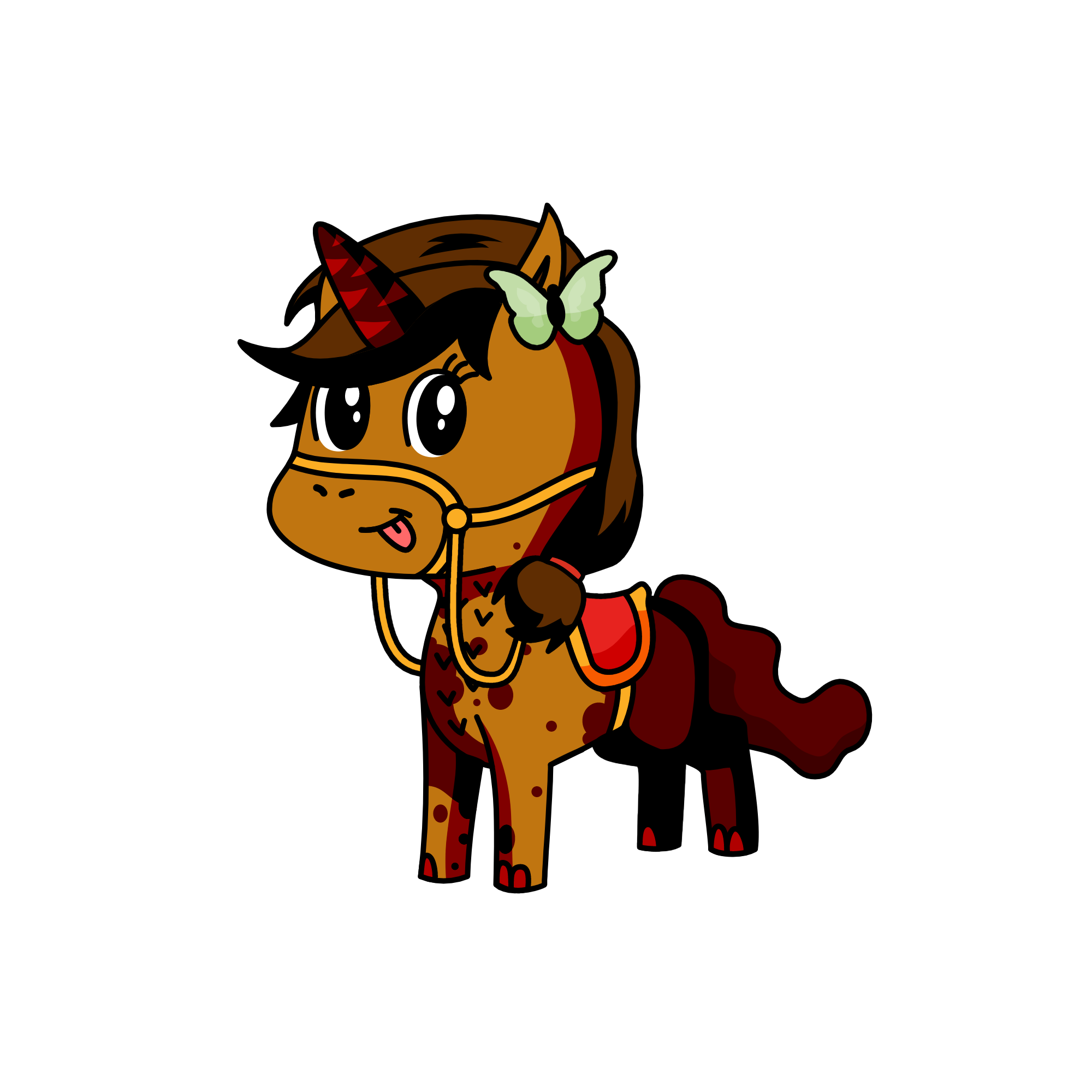 messy bessy!, the unicorn