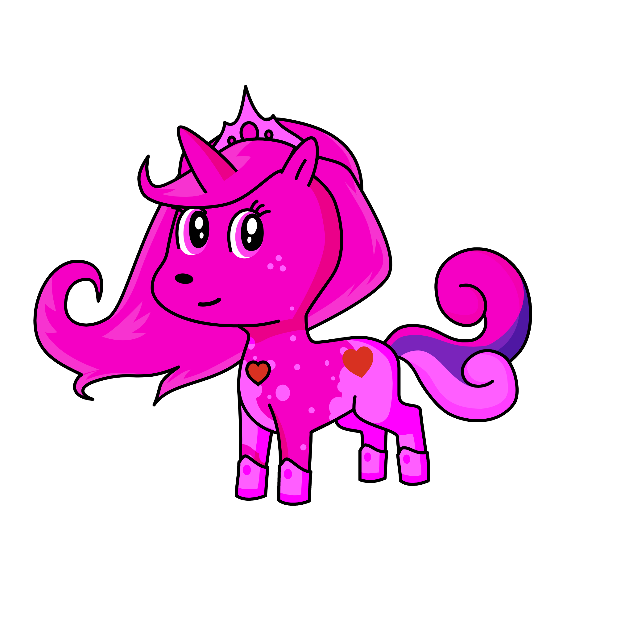 princess, the unicorn